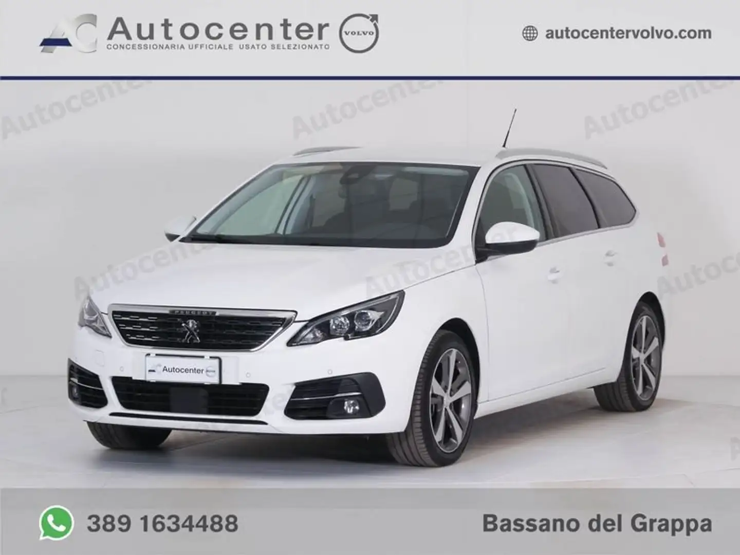 Peugeot 308 BlueHDi 130 EAT8 S&S SW Allure Bianco - 1