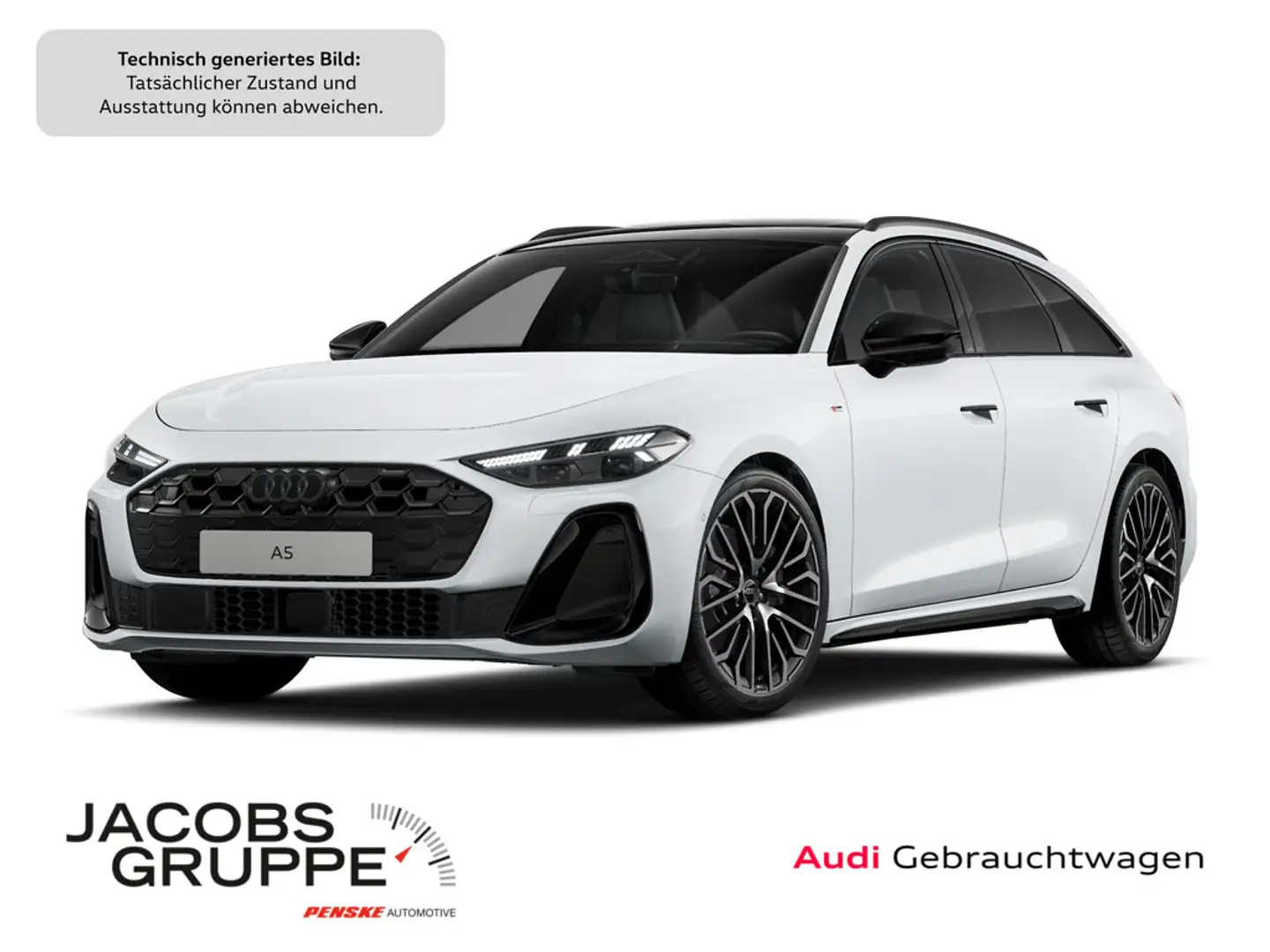 Audi A5 Avant 2.0 TDI quattro S-line S-tronic,Navi Weiß - 1