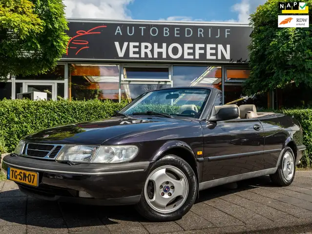 Saab 900 Cabrio 2.3 S | AIRCO | ELEKTR RAMEN | LEDEREN BEKL