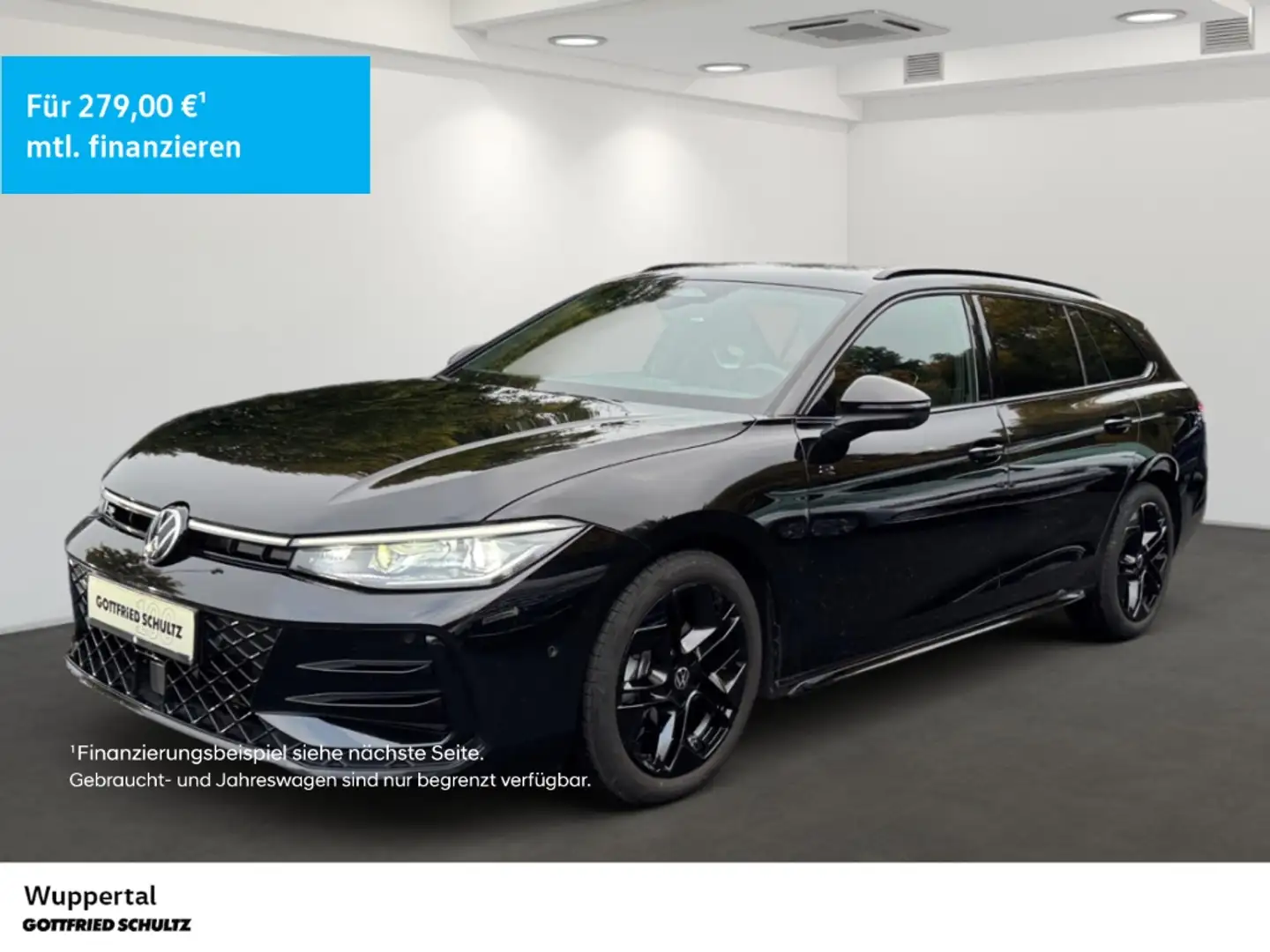 Volkswagen Passat Variant 2.0 TDI R-Line DSG LED AHK KAMERA SHZ PDC LM Schwarz - 1