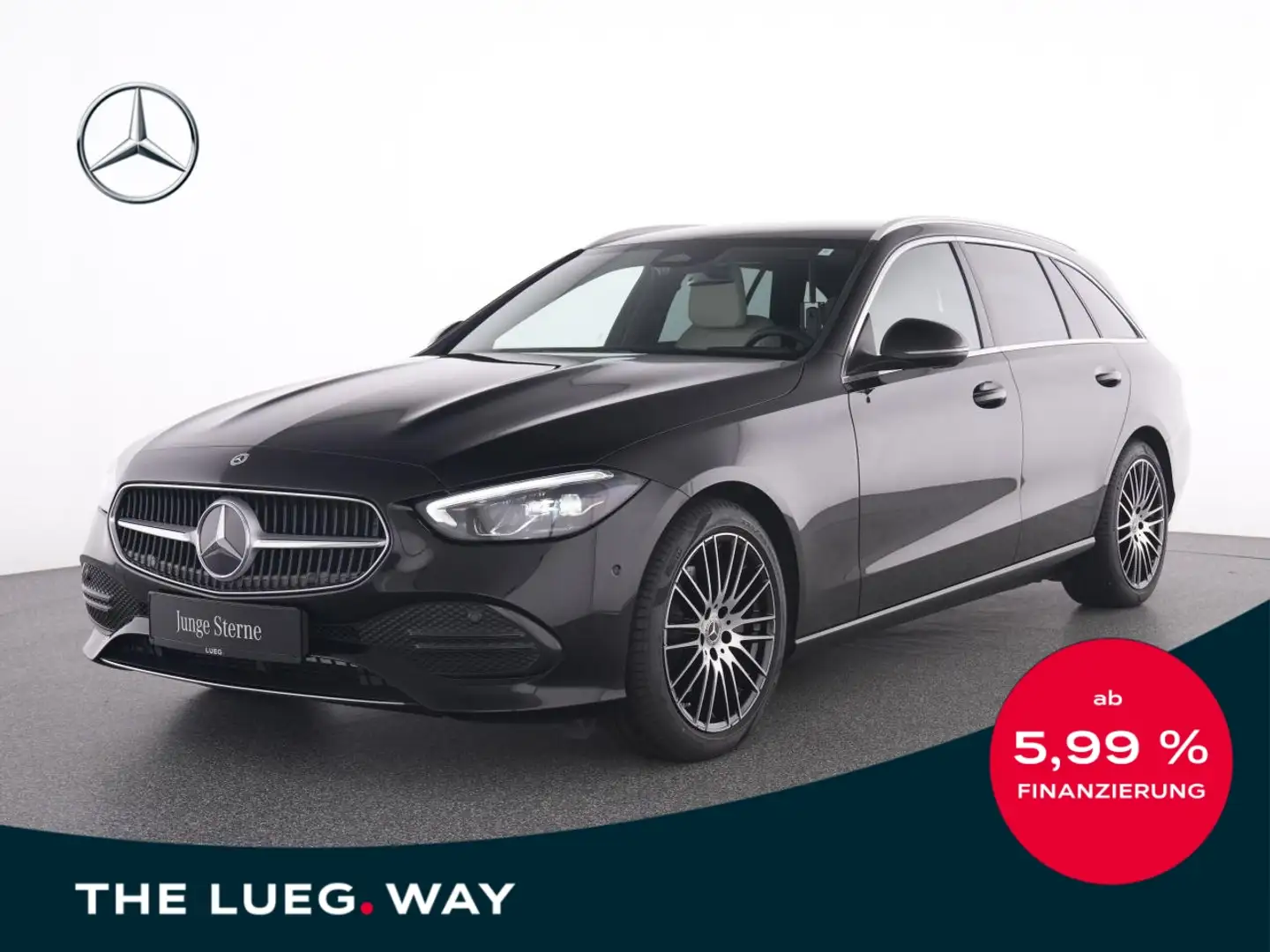 Mercedes-Benz C 200 T Avantgarde+MBUX+LED-HP+Amb+EHeck+Kamera+ Schwarz - 1