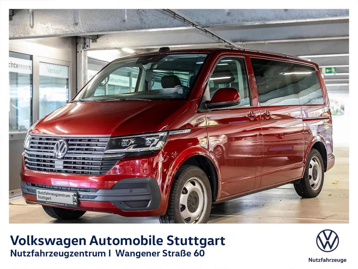 Volkswagen T6.1 Multivan Comfortline DSG 2.0 TDI Euro 6d Rot - 2