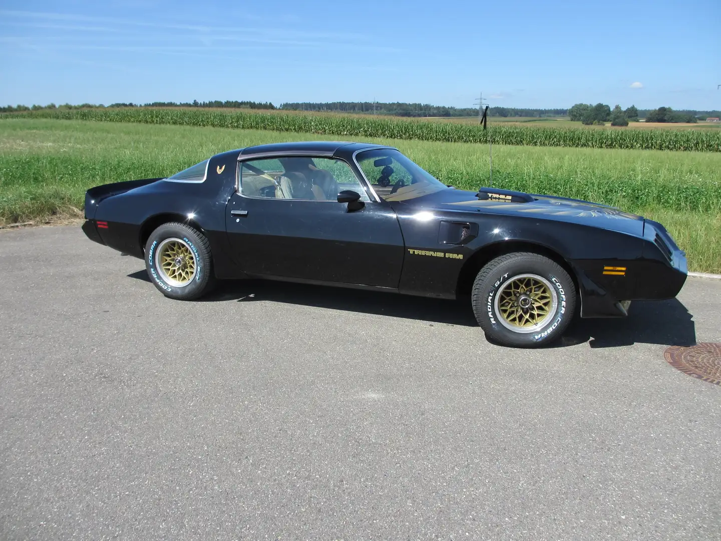 Pontiac Trans Am 6,6l Trans Am, T-Top Targa, H- Zulassung.... Schwarz - 1