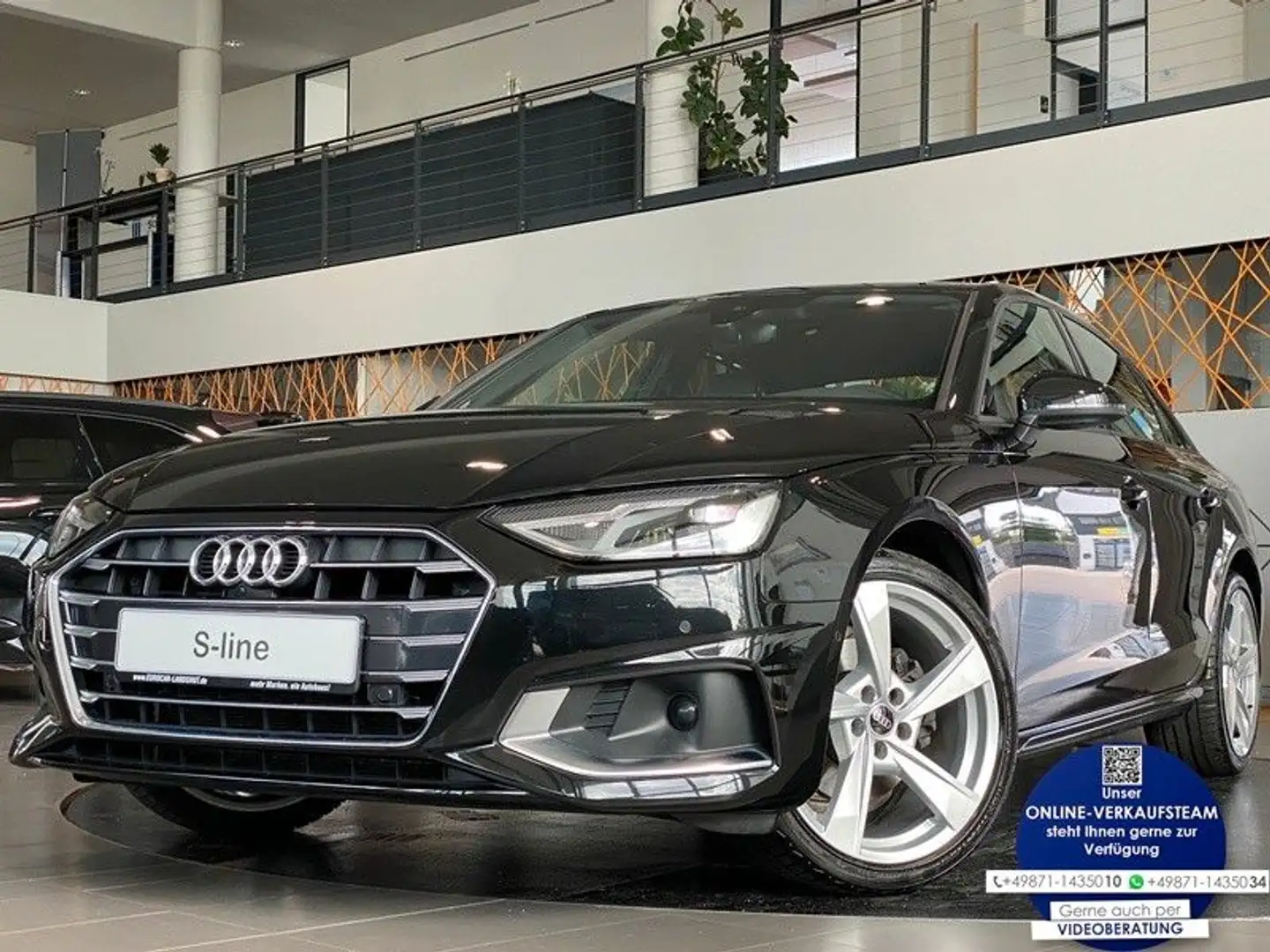 Audi A4 Lim. 35 TDI advanced S-line Navi S-Sitze TopV Schwarz - 1