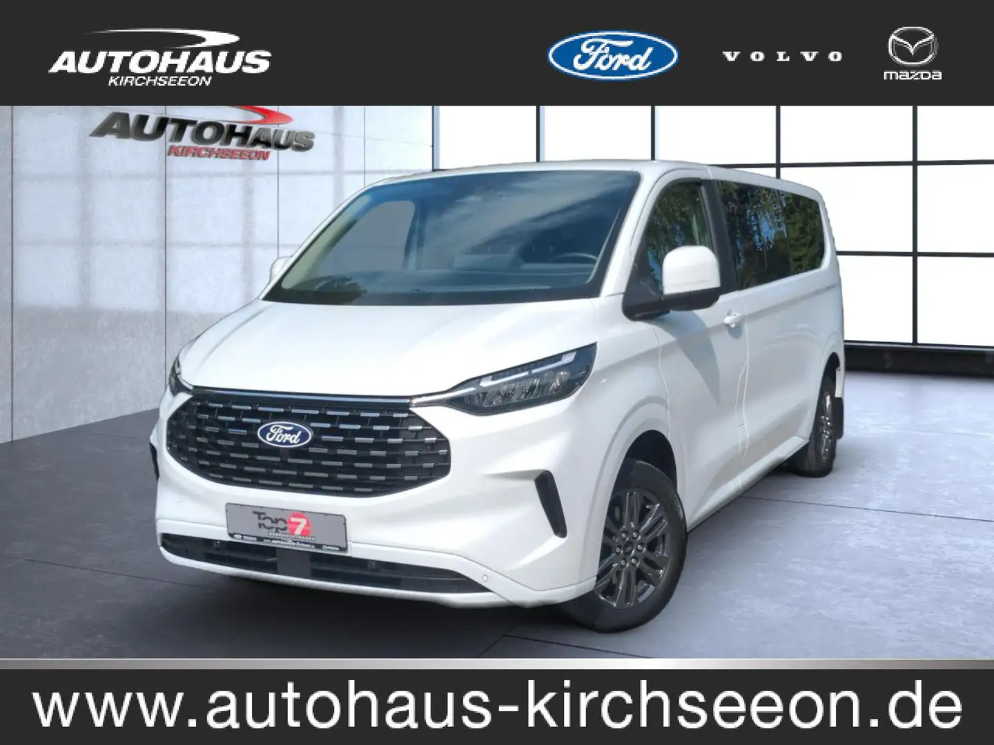 Ford Tourneo Custom 2.0 TDCI 320 L2 Titanium FWD Klima Weiß - 1