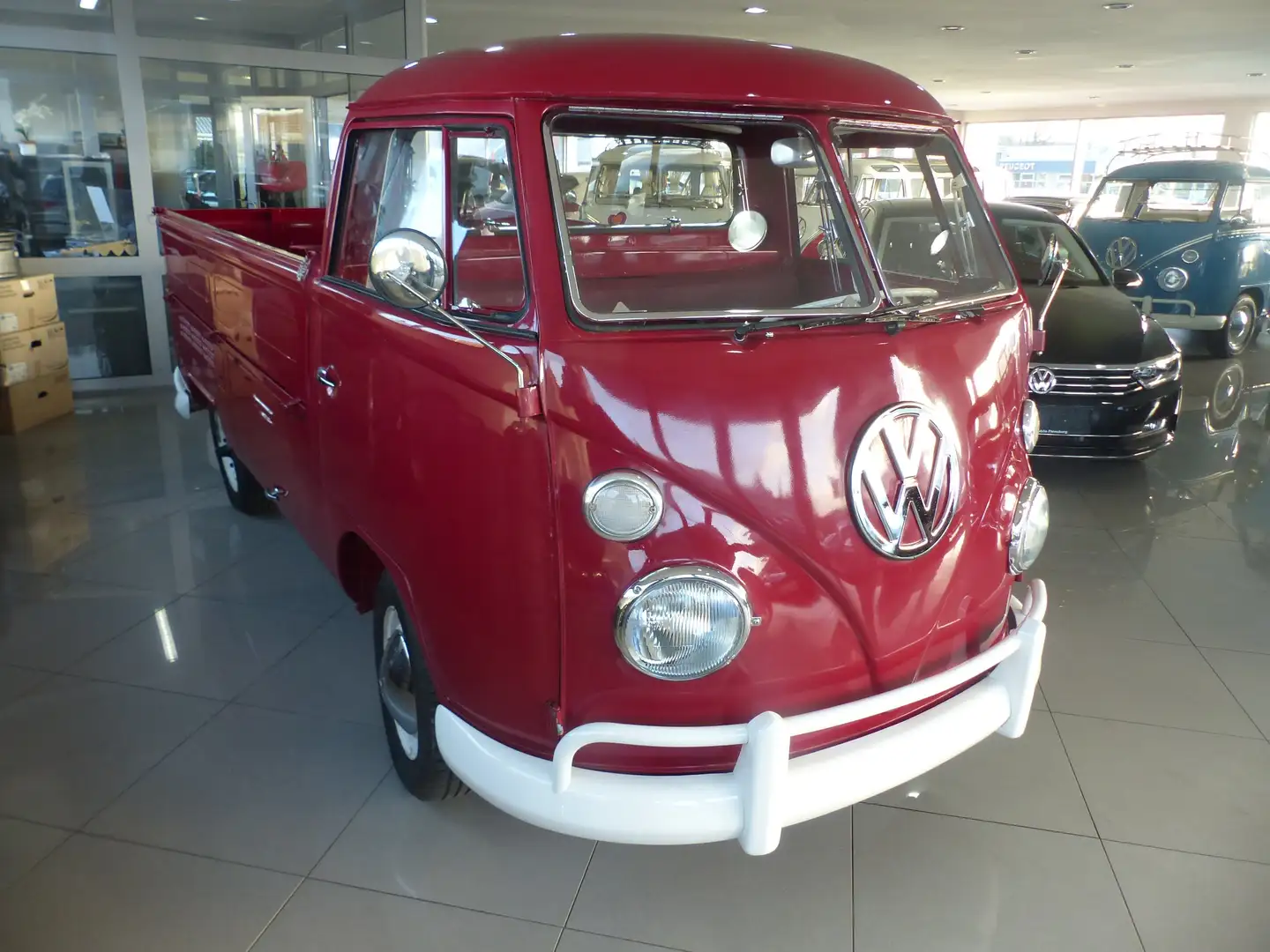 Volkswagen T1 Pritsche Brasilian Bullis HU/AU NEU Roşu - 2