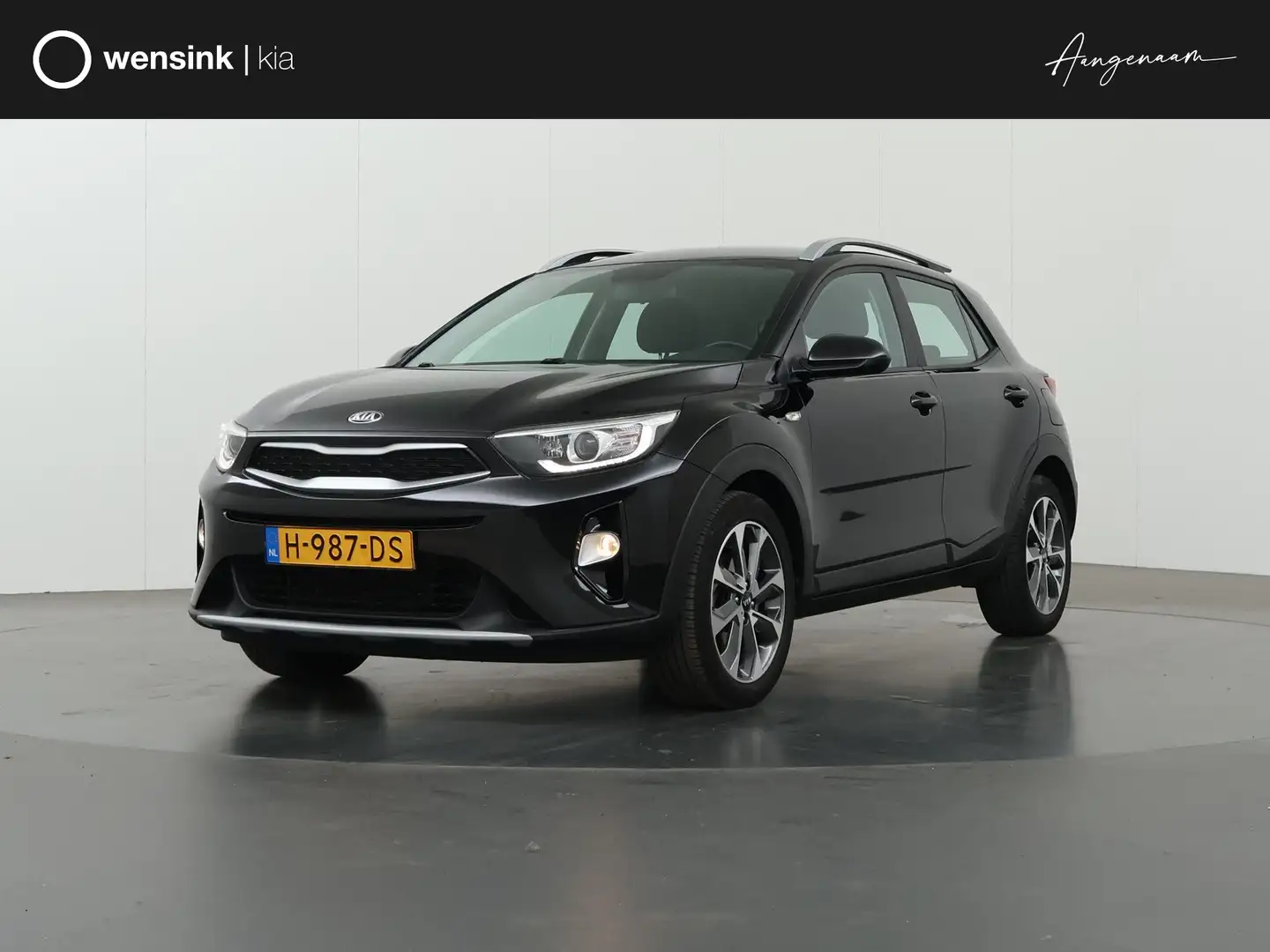 Kia Stonic 1.0 T-GDi DynamicLine | Navigatiesysteem | Parkeer Noir - 1