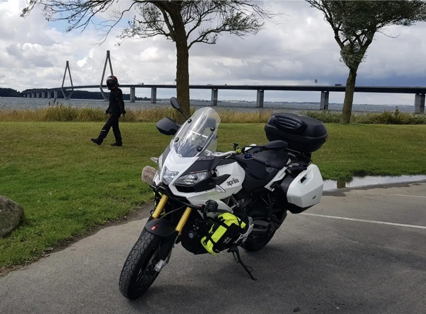 Aprilia Caponord 1200 travel pack Fehér - 1