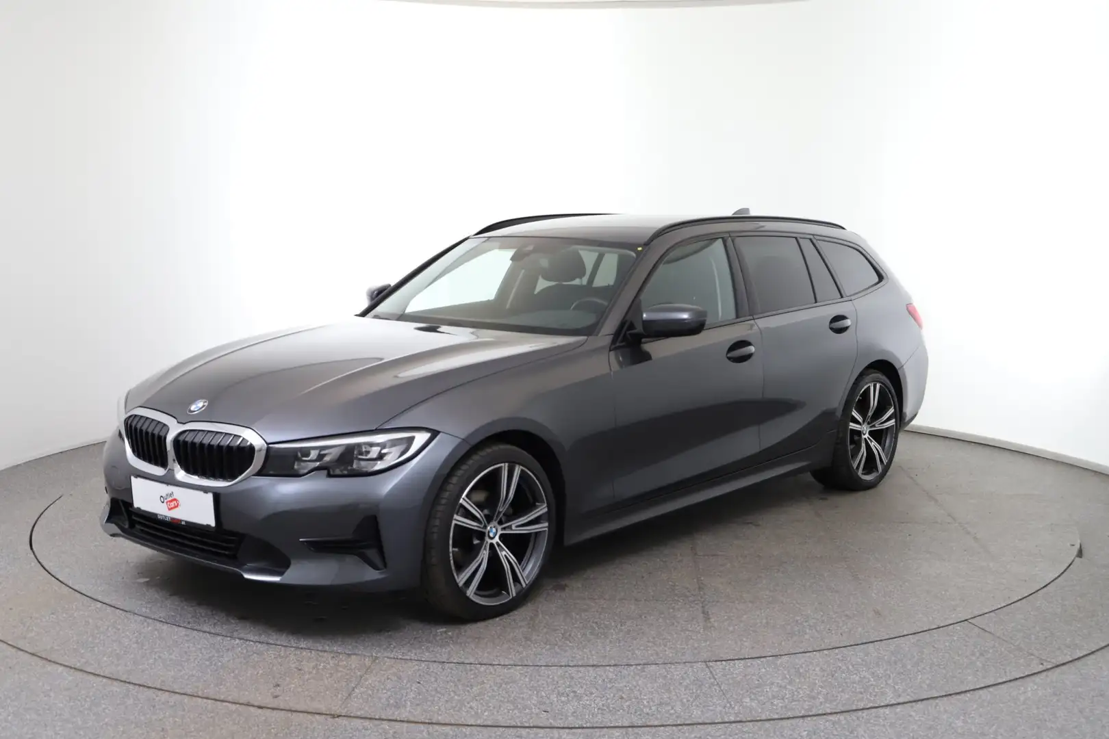 BMW 318 d Touring Advantage ASSIST+AHK+LED+Virtual+LM Grau - 1