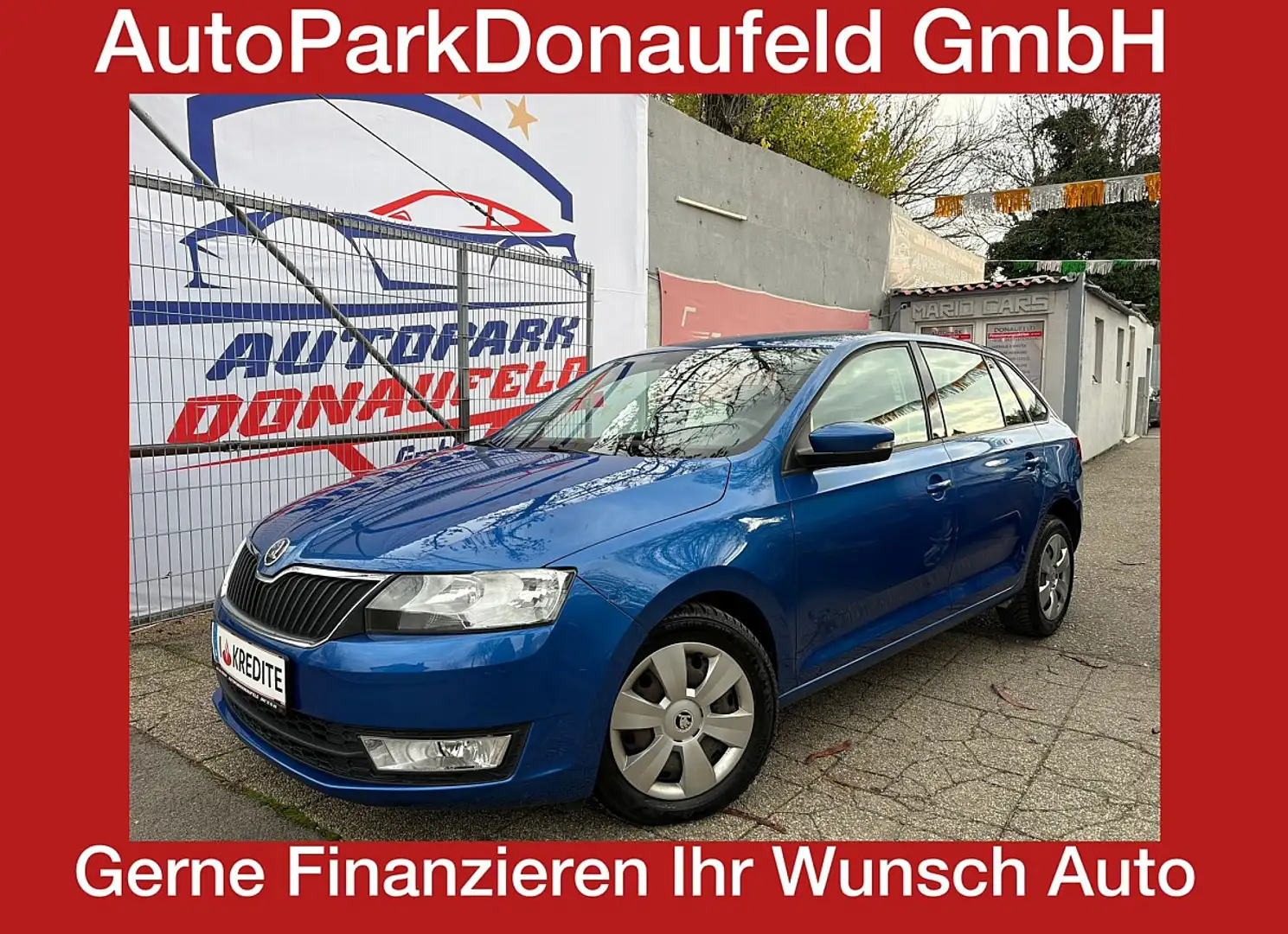 Skoda Rapid/Spaceback Rapid 1,4 TDI Sport//1.BESITZ //Ö-BEST PREIS //... Albastru - 1