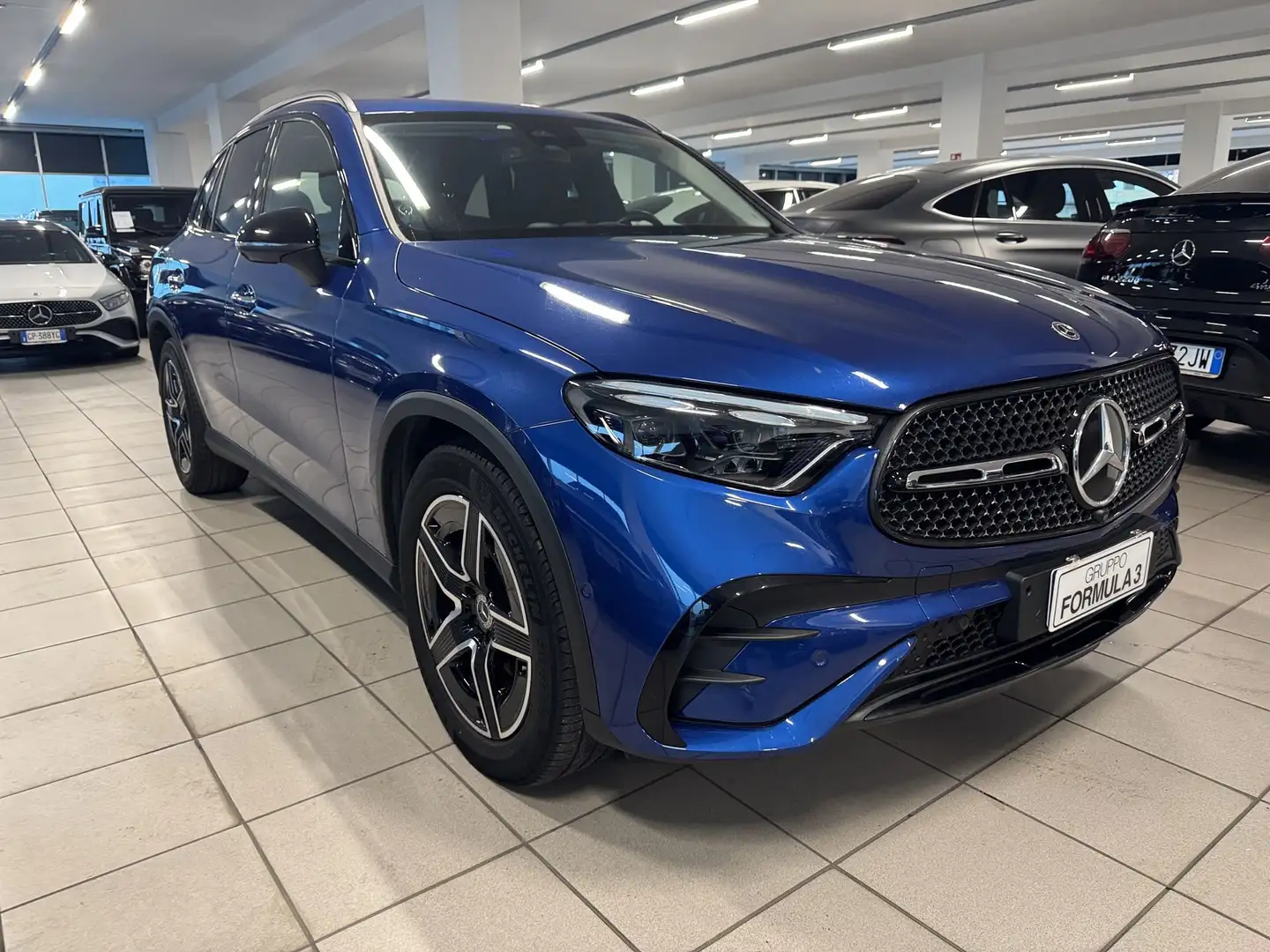Mercedes-Benz GLC 220 GLC 220 d 4Matic Mild Hybrid AMG Premium Bleu - 2