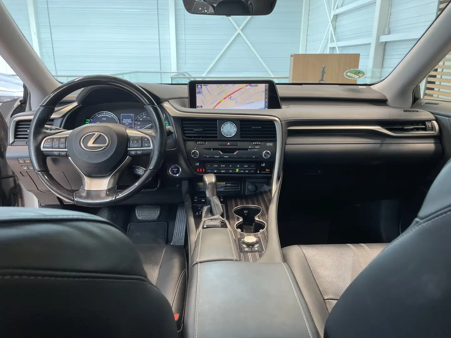 Lexus RX 450h 4WD President Line | 6 cil Hybrid | full map Navi Gris - 2