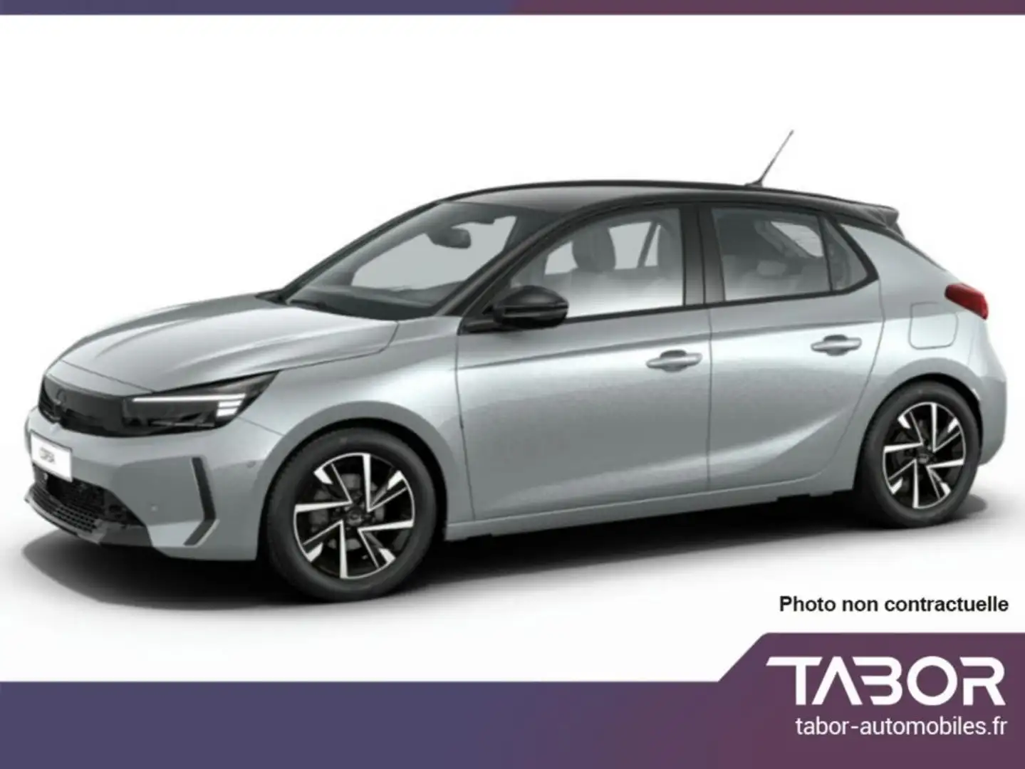 Opel Corsa 1.2 Turbo GS LED TechP radar AppCo Argent - 2