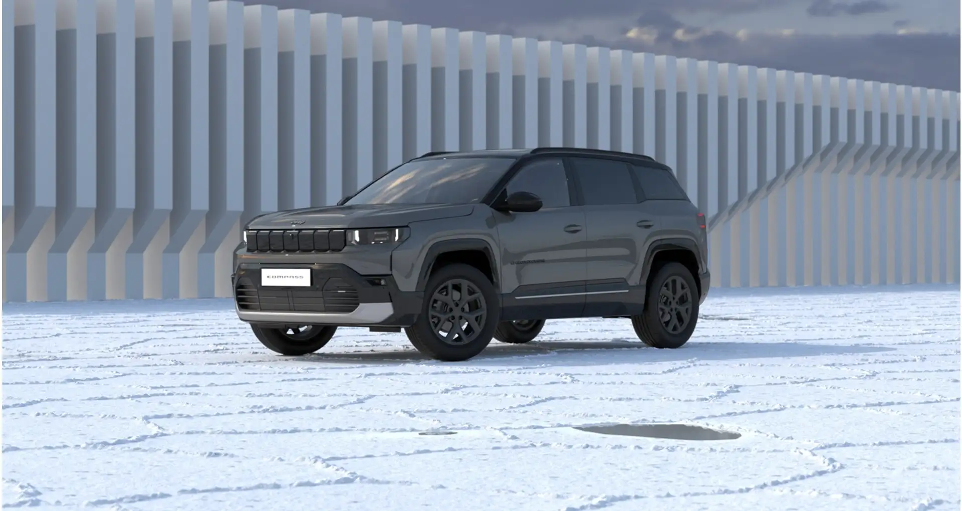 Jeep Compass e-Hybrid First Edition 145 PS Grau - 1