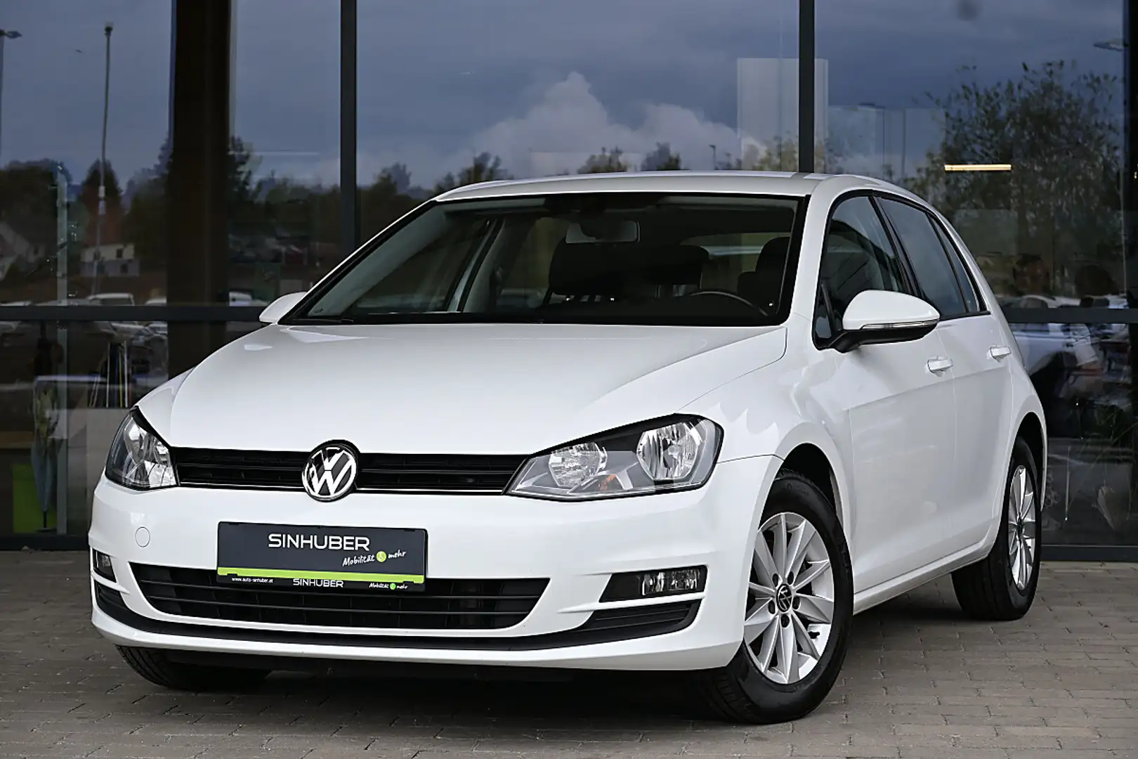 Volkswagen Golf R abbit 1,6 BMT TDI AHK schwenkbar, Climatronic, ... Weiß - 1