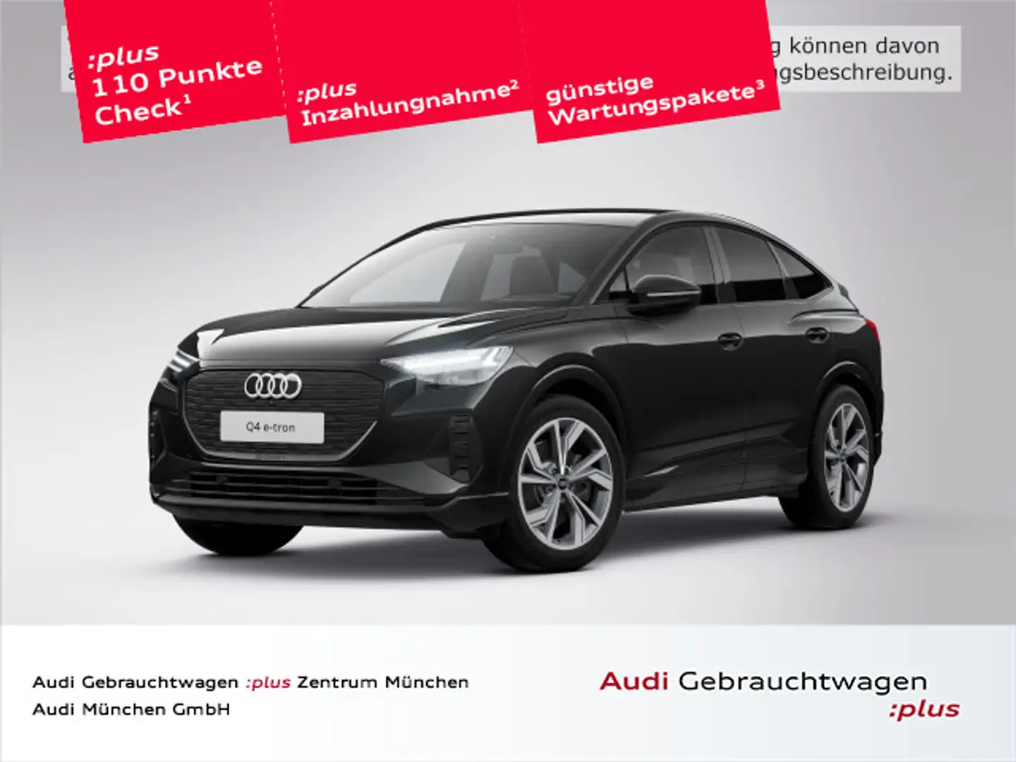 Audi Q4 e-tron 45 qu. S line AHK/20"Zoll/Ma Schwarz - 1