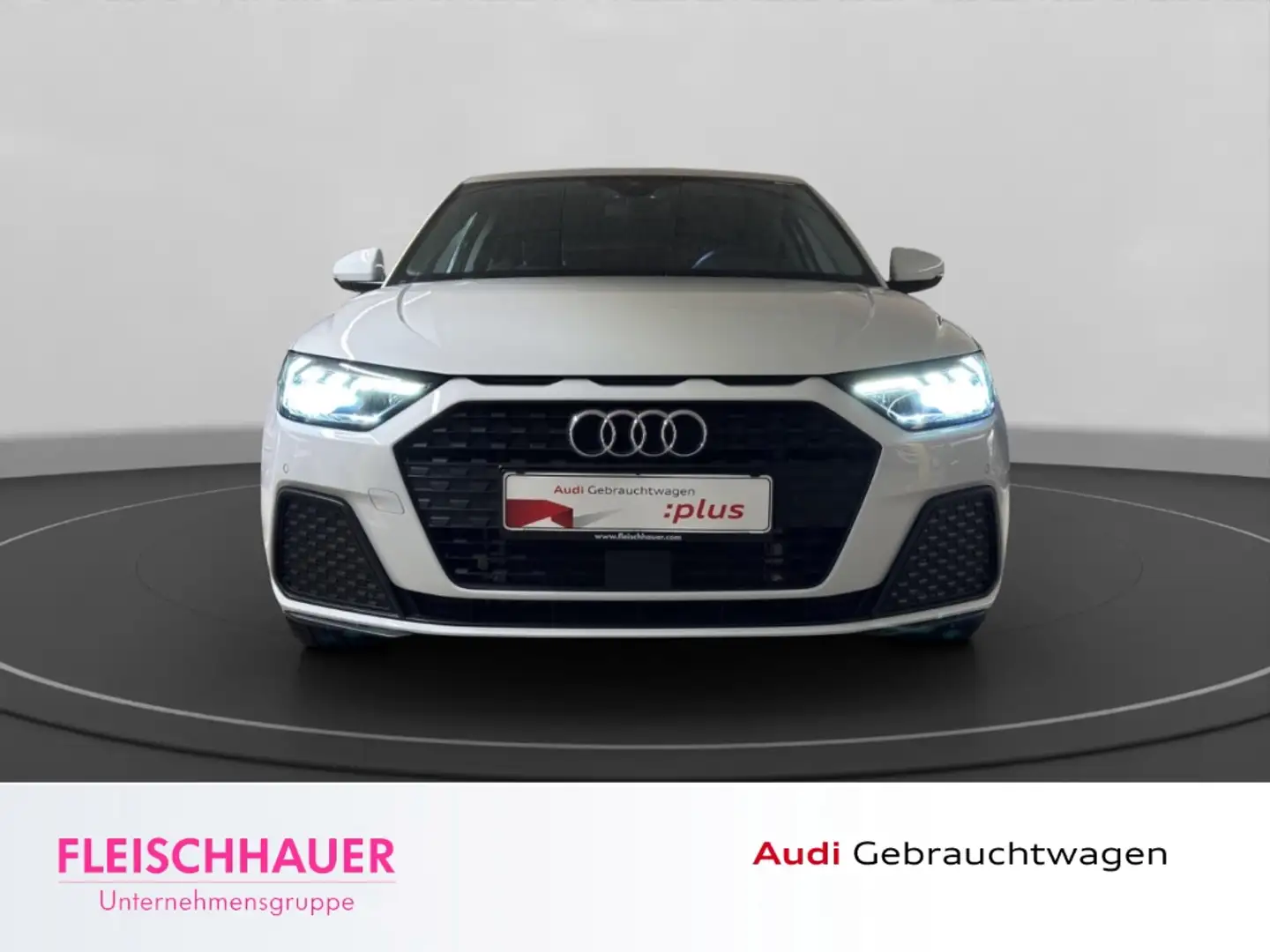 Audi A1 Sportback 30 TFSI LED+ACC+NAVI+RFK+VC+CARPLAY Blanc - 2
