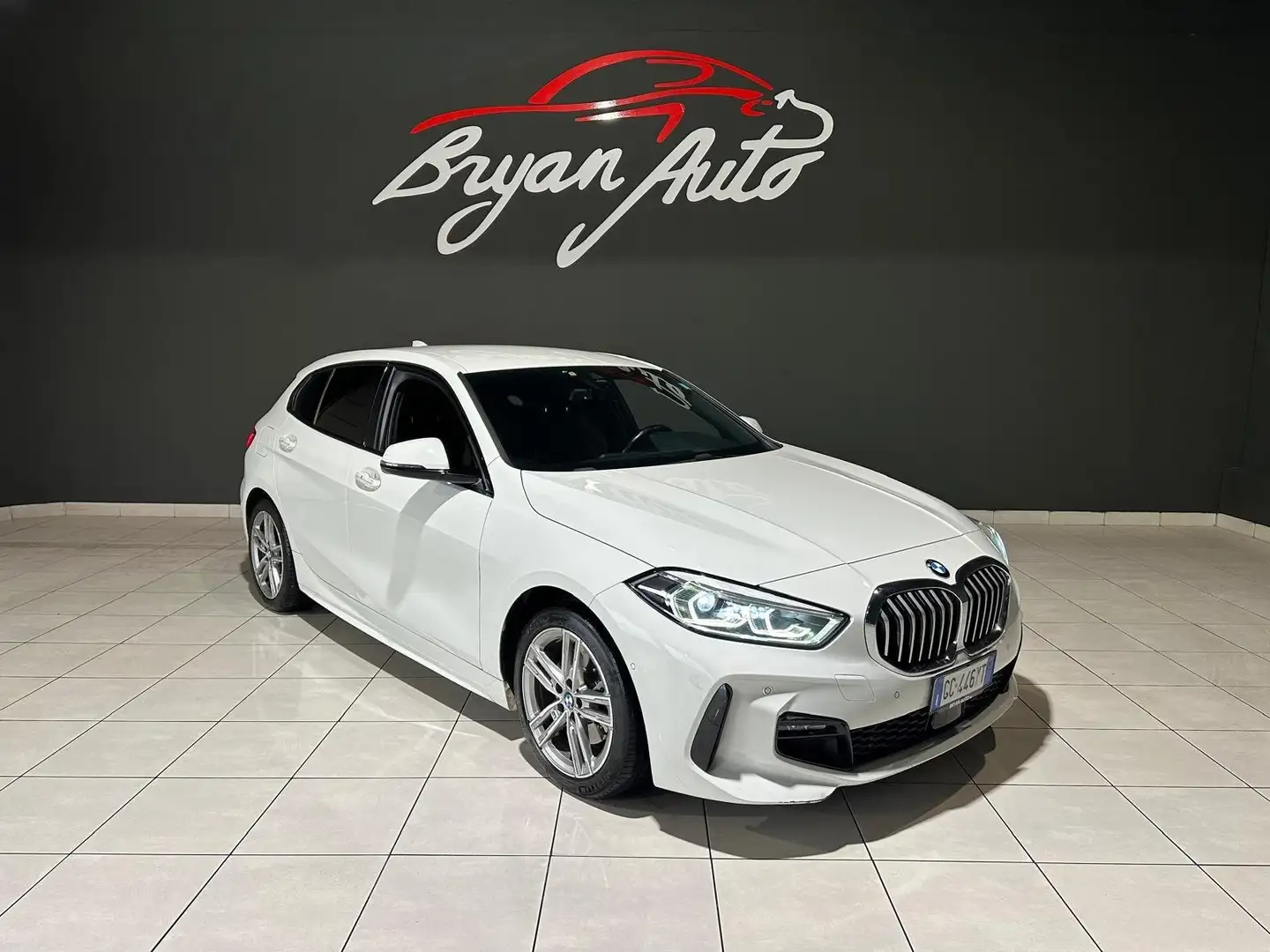BMW 118 Msport auto Bianco - 2
