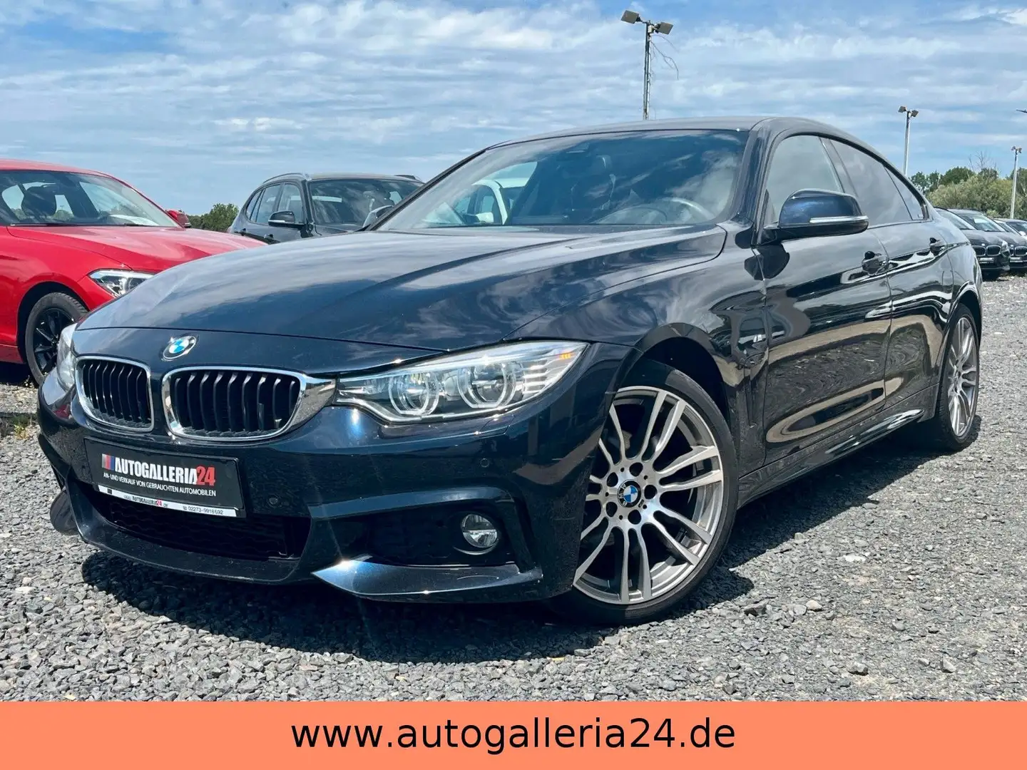 BMW 420 420i Gran Coupé Sport-Aut. M SPORTPAKET Navi LED Nero - 1