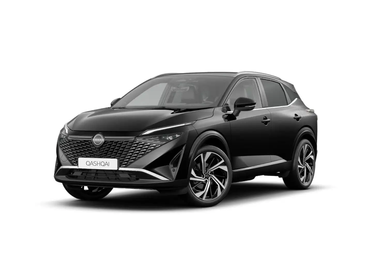Nissan Qashqai 1.3 DIG-T MHEV Xtronic Tekna+ ..Facelift! vor ORT! Schwarz - 1