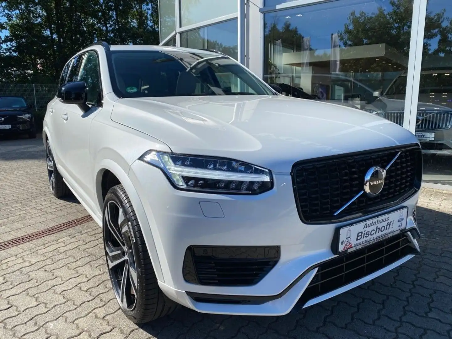 Volvo XC90 T8 AWD Recharge Ultimate Dark AHK 97% SOH Bianco - 1