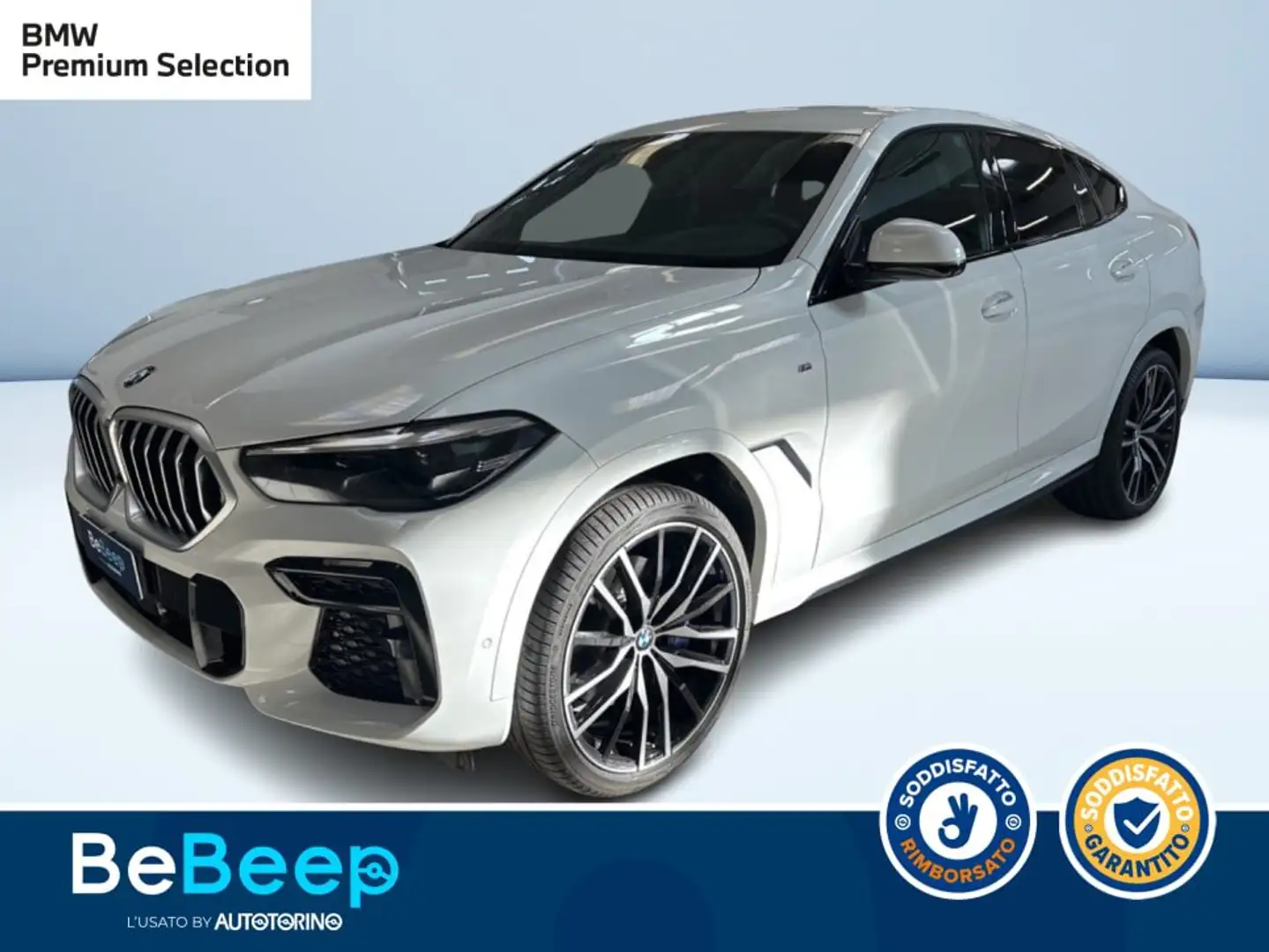 BMW X6 XDRIVE30D MHEV 48V MSPORT AUTO Bianco - 1
