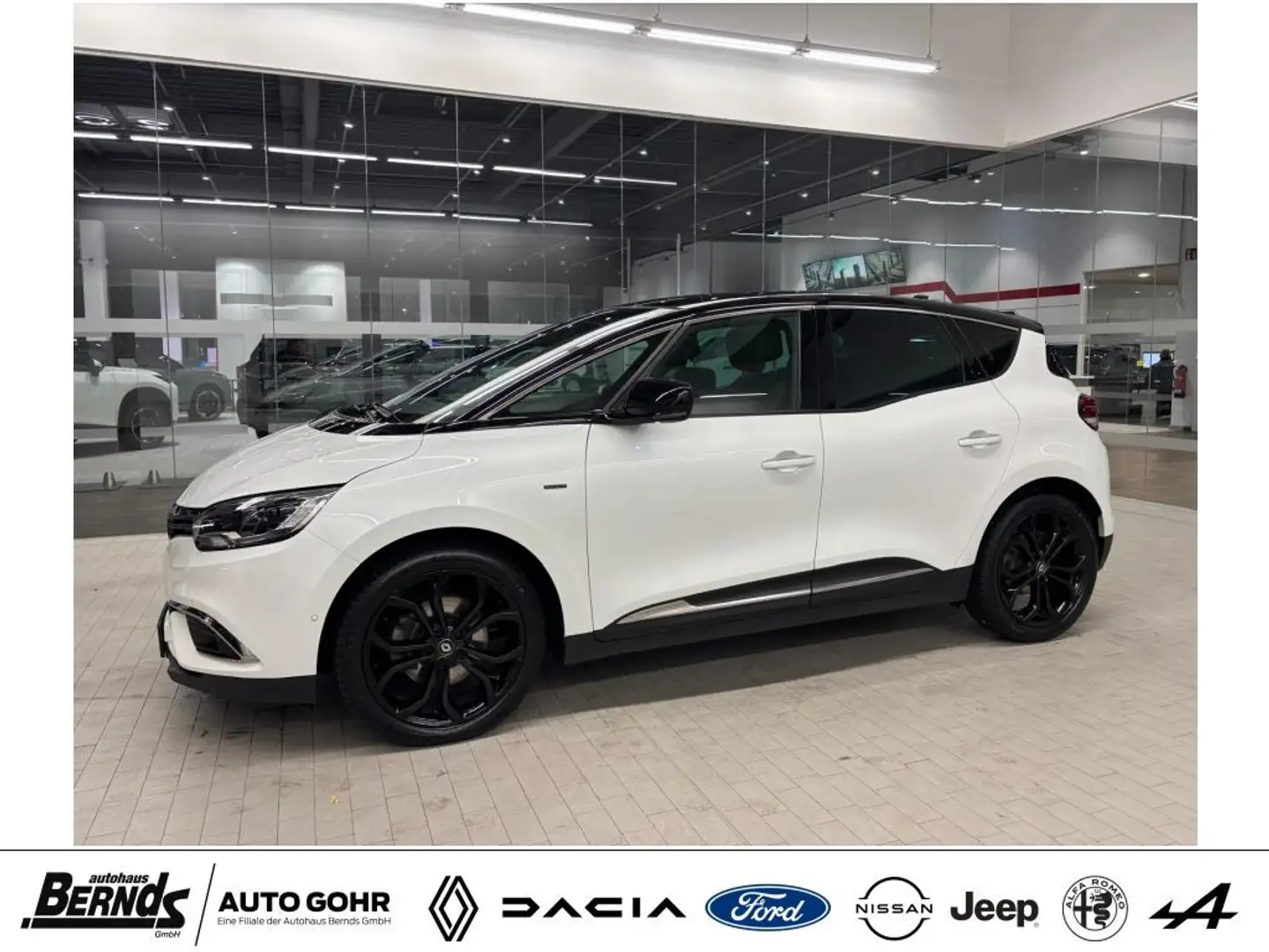 Renault Scenic TCe 140 GPF EDC BLACK EDITION AHK abnehmbar Blanco - 1