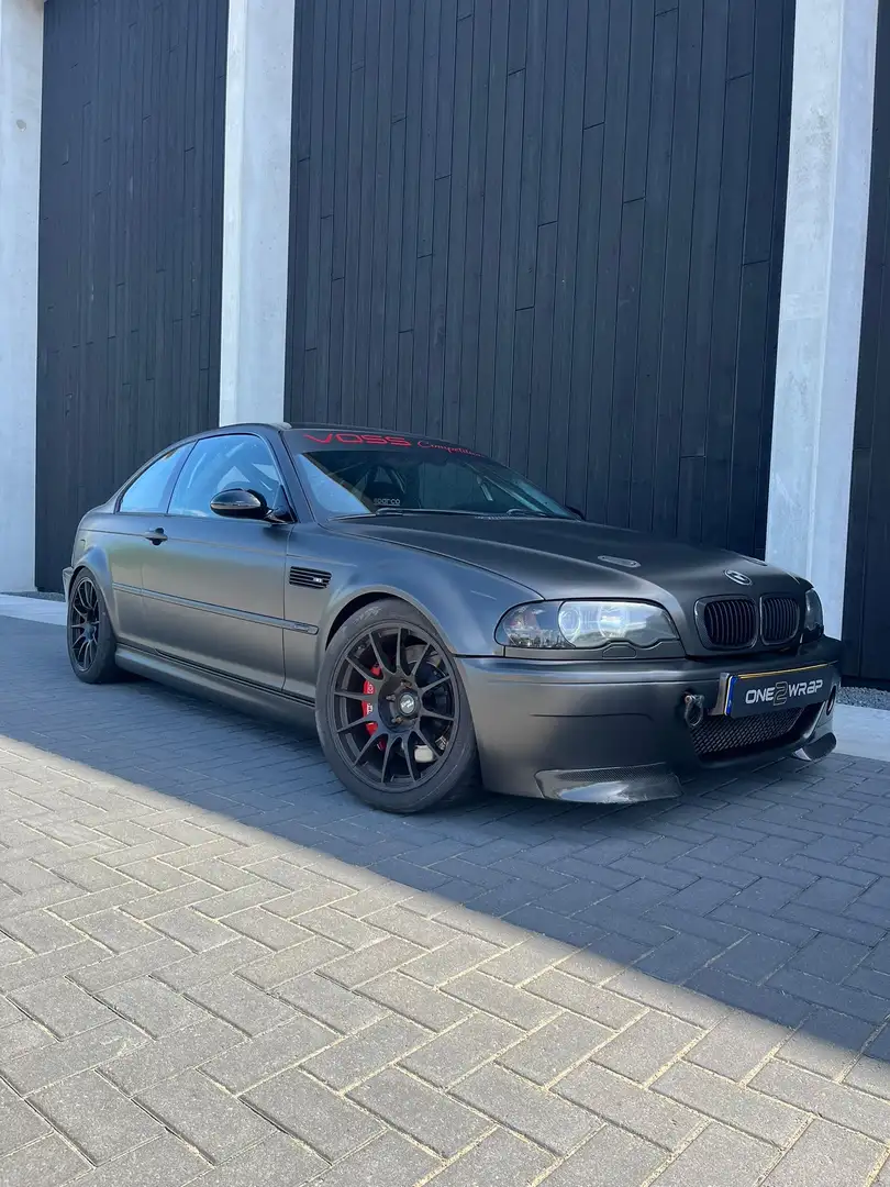BMW M3 circuit wagen op NL kenteken Grijs - 1