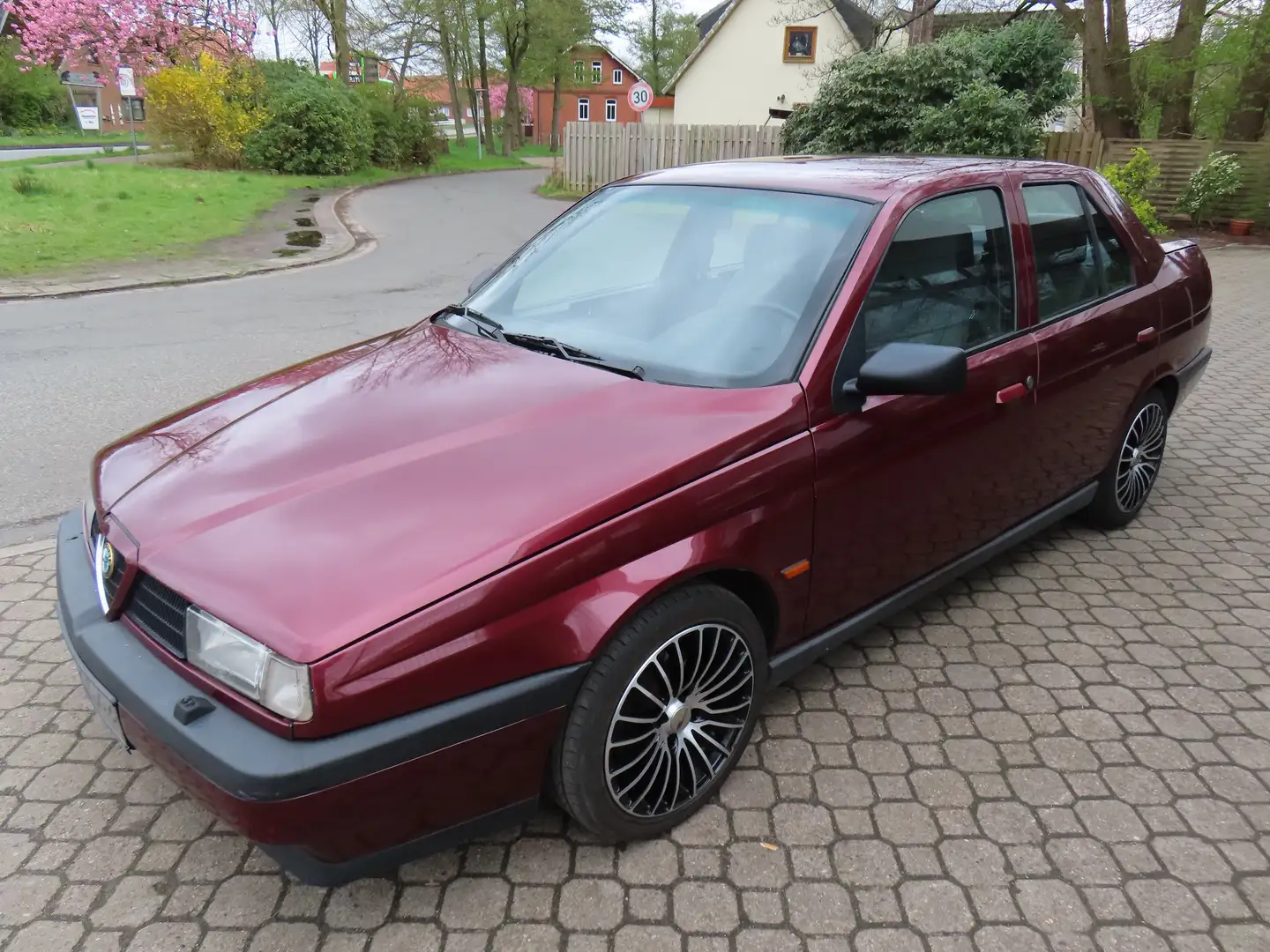 Alfa Romeo 155 2.0 Twin Spark *HU/H-Kennzeichen neu*nur 129 TKM* Roşu - 2