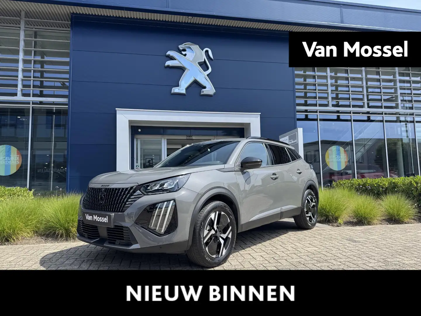 Peugeot 2008 1.2 Hybrid 136 Allure | Climate control | Apple Ca Grijs - 1