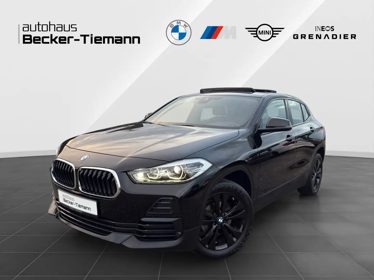 BMW X2 sDrive18d Panorama/Parken/Kamera/AHK/HiFi/Sportsit Nero - 1