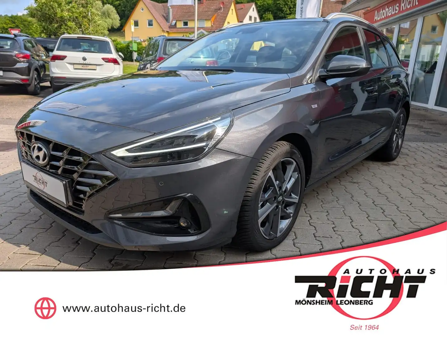 Hyundai i30 1.5 T-GDI Trend Navi LED LHZ Kamera Gris - 1