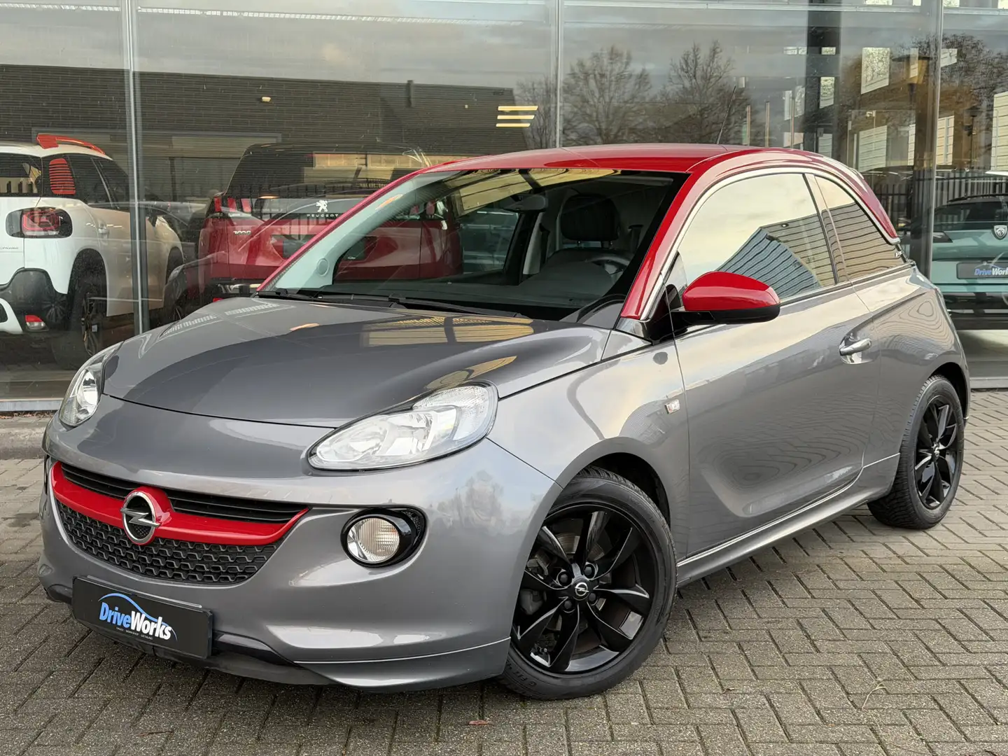 Opel Adam 1.4 Unlimited | 1/2 Leer | Sport-pakket | Interess Grau - 1