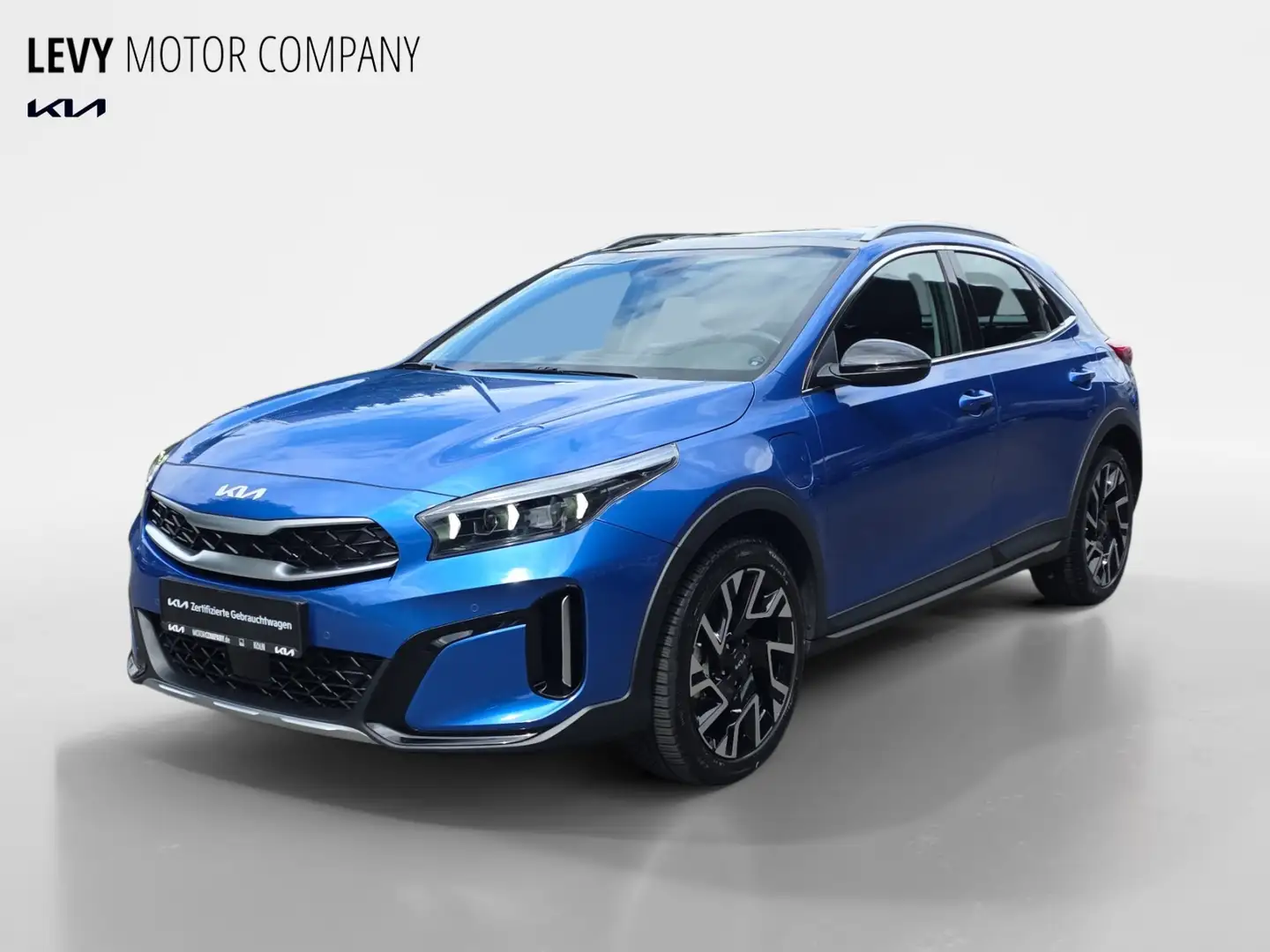 Kia XCeed 1.6 Spirit+PHEV+ Pano+Navi+R.Kam+Allwetter Blau - 2