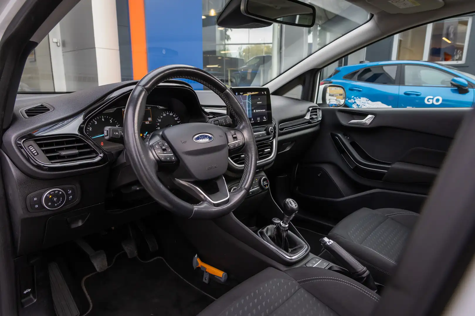 Ford Fiesta 1.0 EcoBoost Titanium | Panorama-dak | Cruise adap Blanc - 2