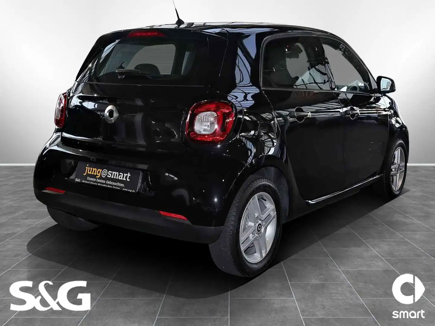 smart forFour EQ SITZHEIZUNG+15 ZOLL+22 KW BORDLADER Schwarz - 2