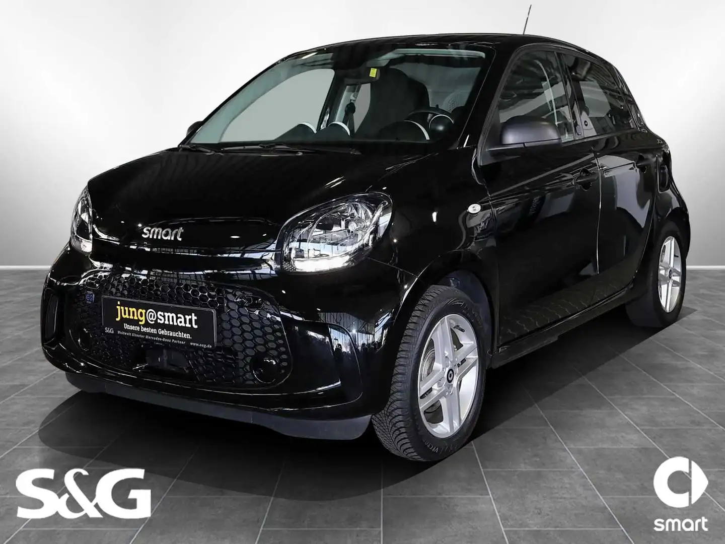 smart forFour EQ SITZHEIZUNG+15 ZOLL+22 KW BORDLADER Noir - 1