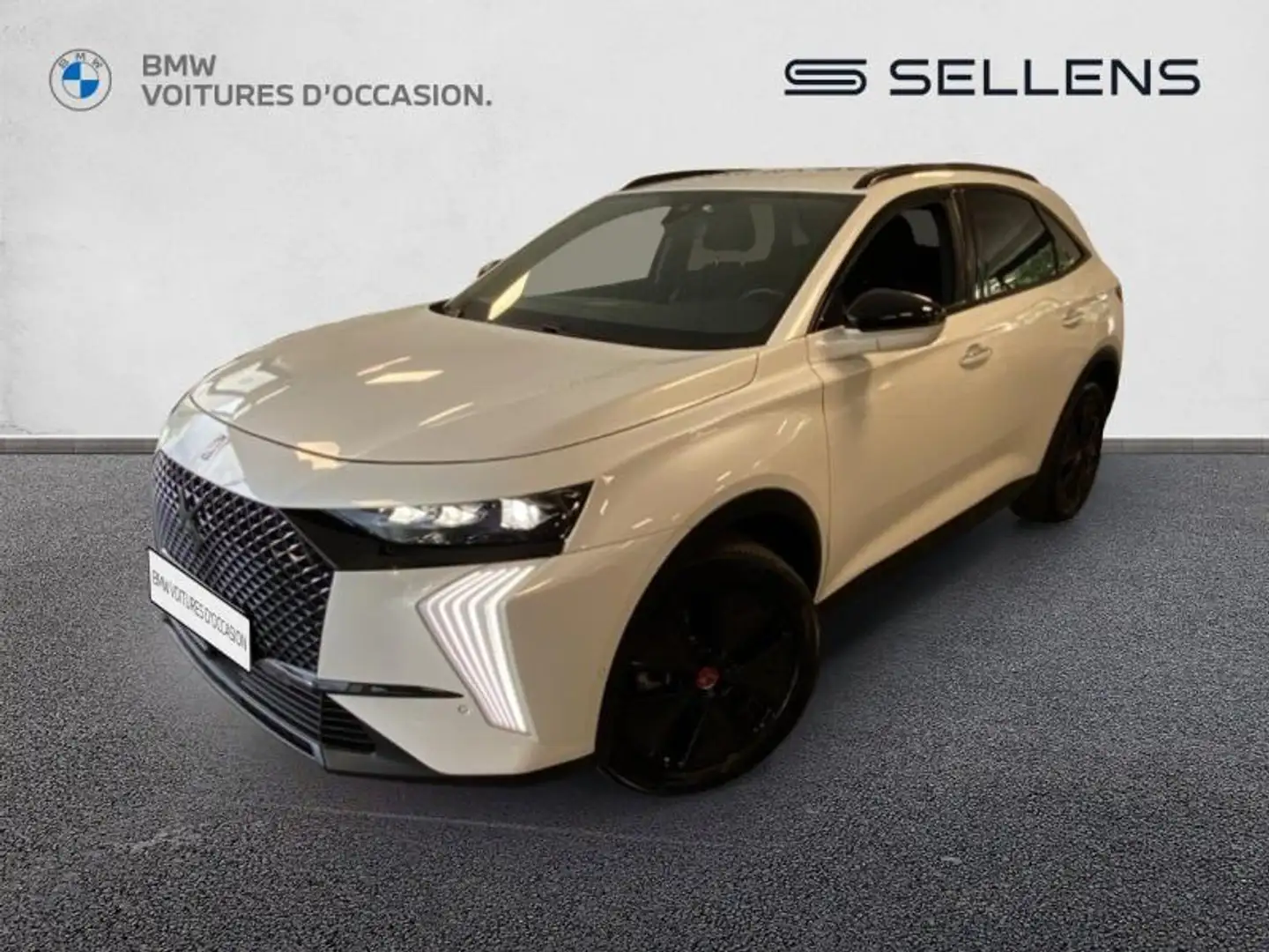 DS Automobiles DS 7 BlueHDi 130ch Performance Line + Automatique Blanc - 1