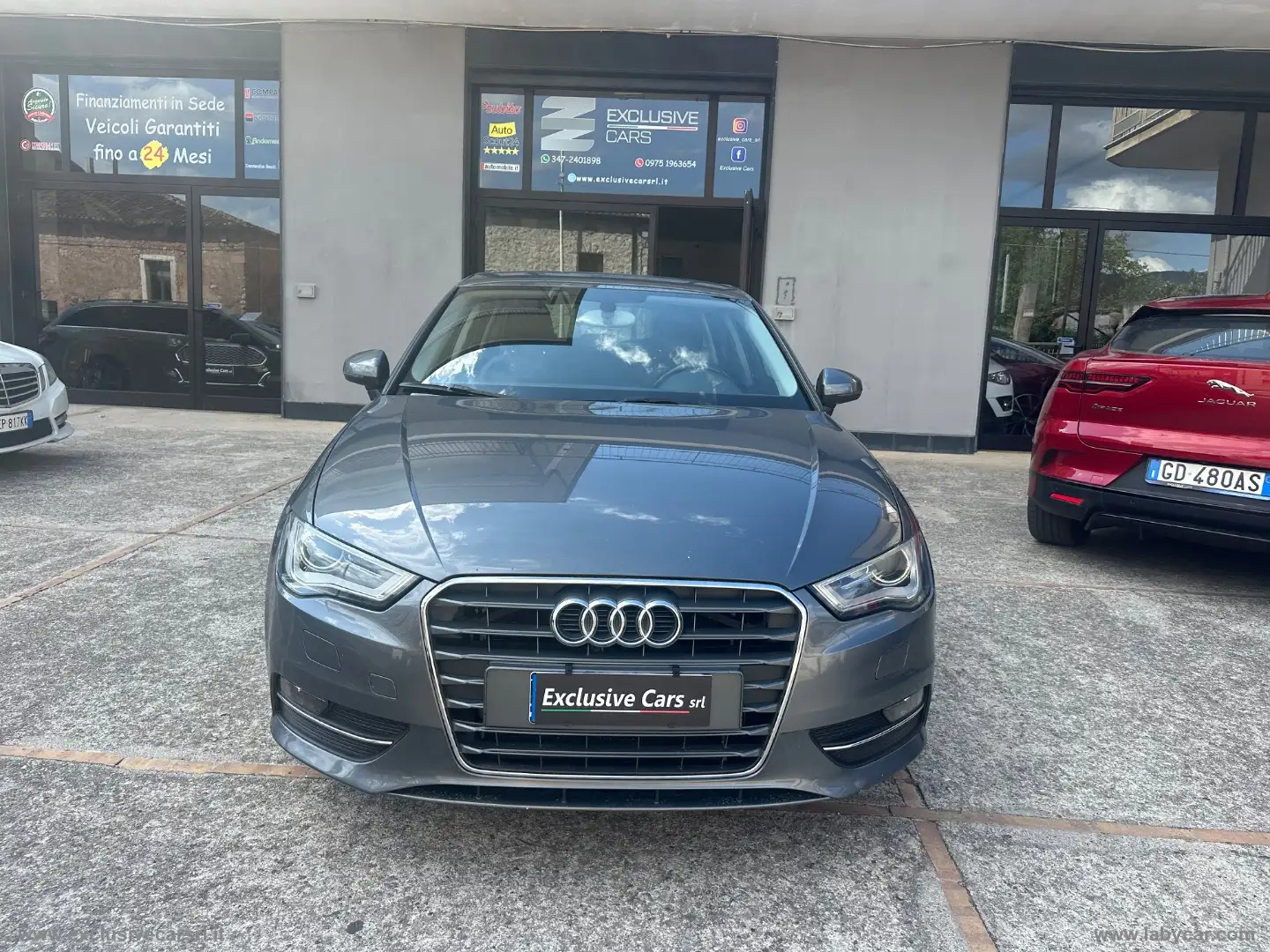 Audi A3 SPB 2.0 TDI 150CV cl.d. Ambition Grijs - 2
