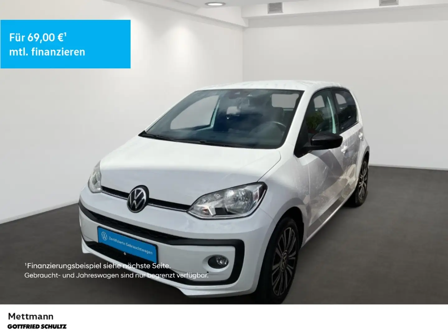 Volkswagen up! 1.0 MPI United KAMERA SHZ PDC LM ZV Blanc - 1