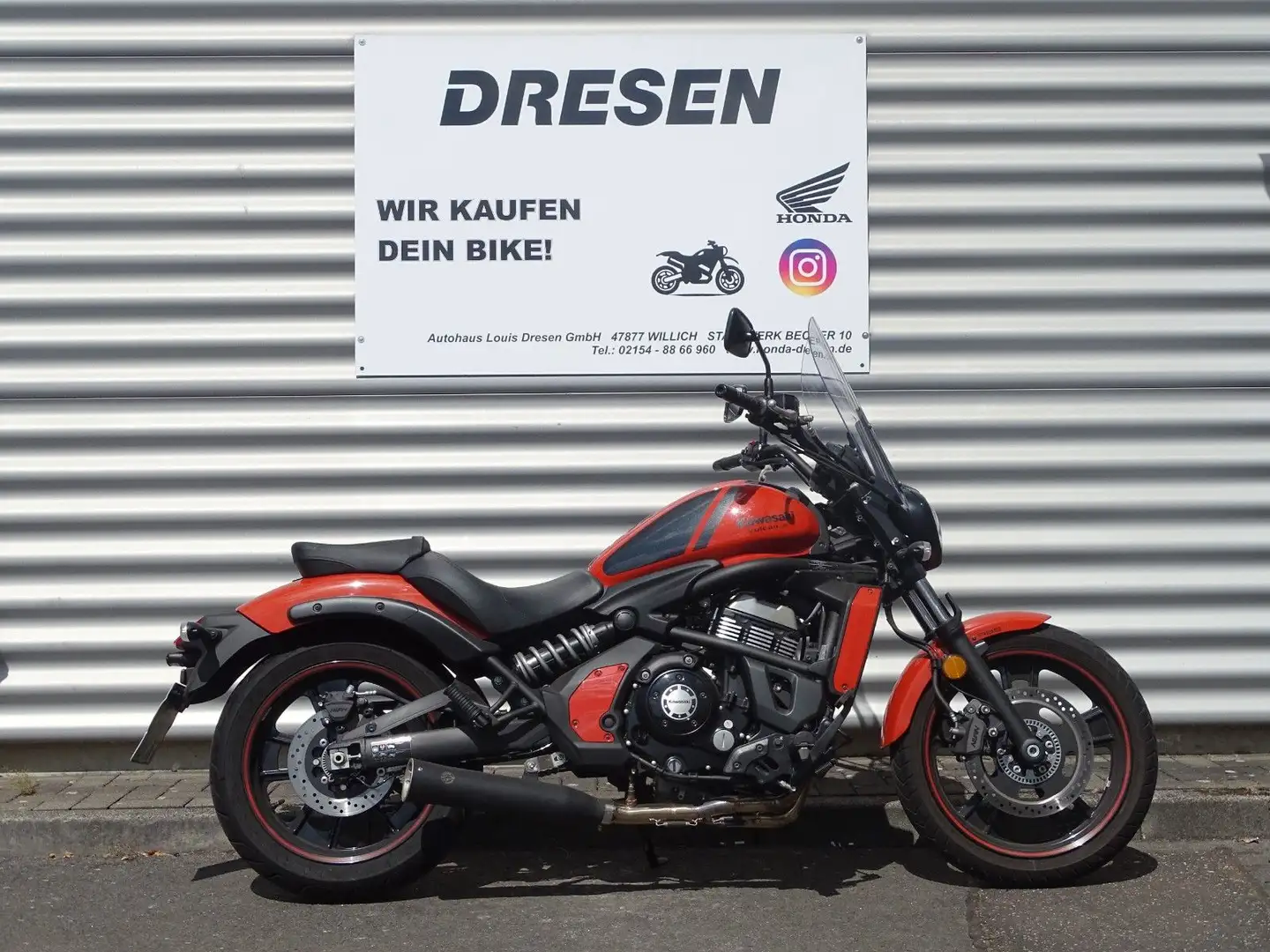 Kawasaki Vulcan S ABS * 5.000KM * Top * Portocaliu - 1