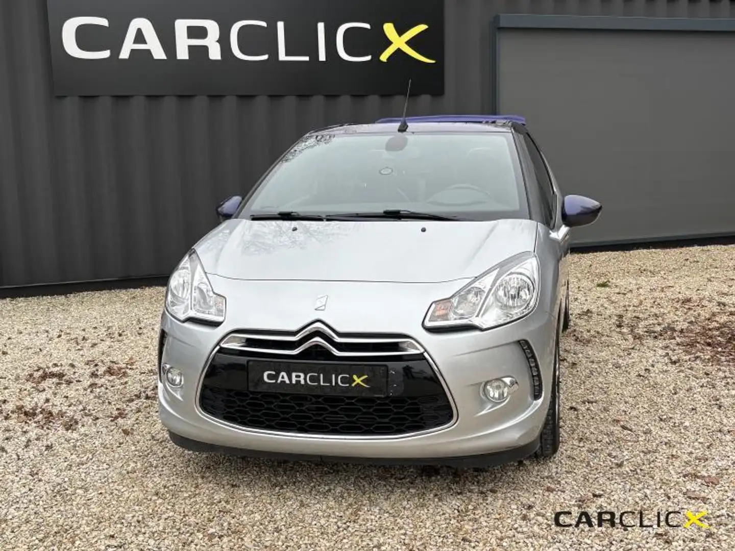 Citroen DS3 ***CABRIO***So Chic*Navi*Bluetooth* Gris - 1