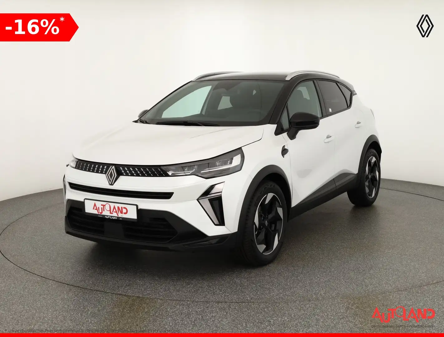 Renault Captur Tce 140 Techno LED Kamera Sitzheizung Weiß - 1