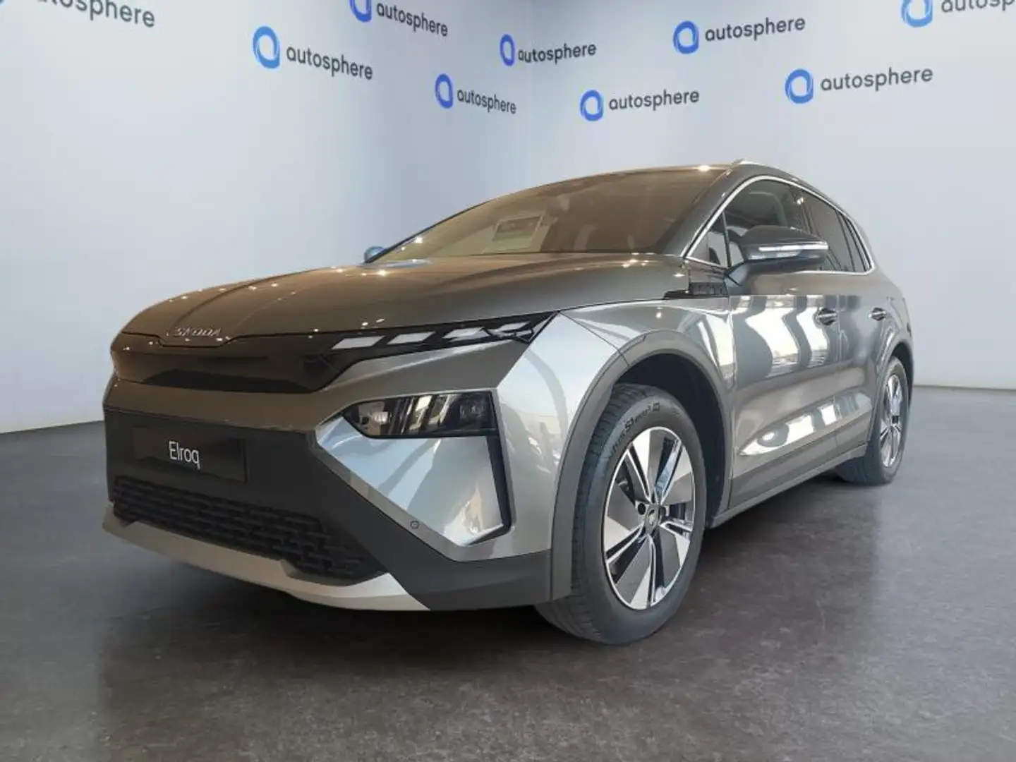 Skoda Elroq IV 85 Corporate Grijs - 1