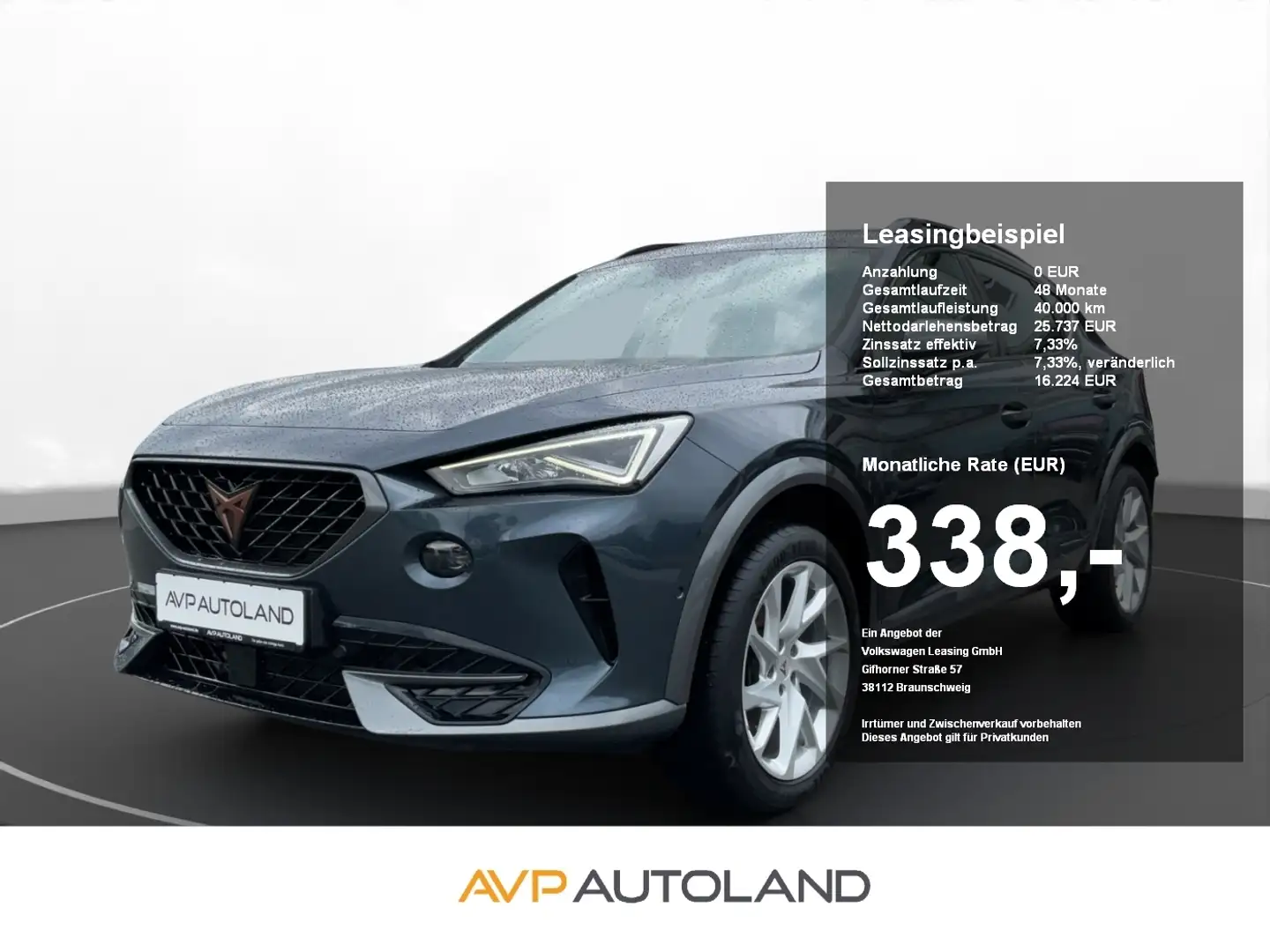 CUPRA Formentor 2.0 TDI | NAVI | LED | ACC | AHK | Grau - 1