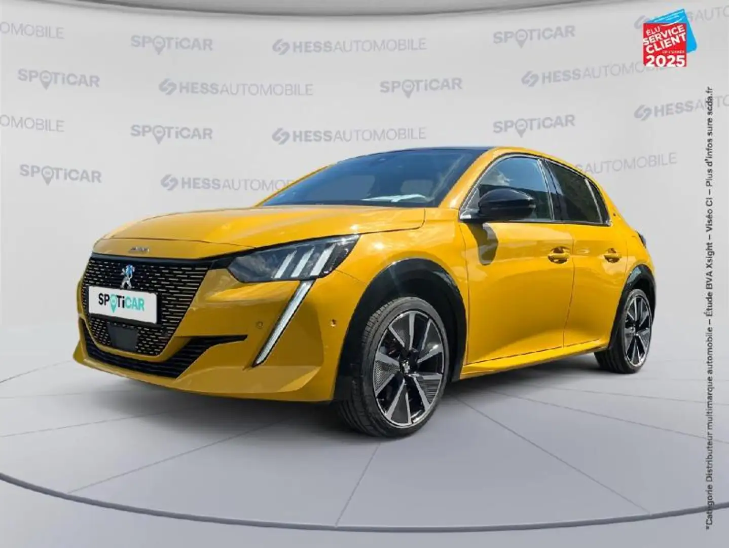 Peugeot e-208 e-208 136ch GT Pack Желтый - 1