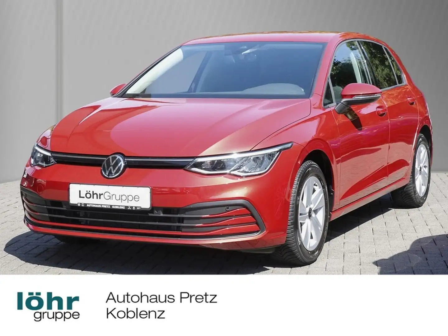 Volkswagen Golf 1.5 TSI Life AHK, Navi., ACC, PDC, SHZ, Climatr... Rouge - 1