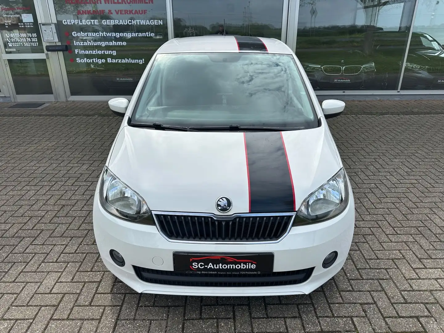 Skoda Citigo Elegance*PDC*NAVI*ALLWTEERREIFEN*5-TÜRER Weiß - 2