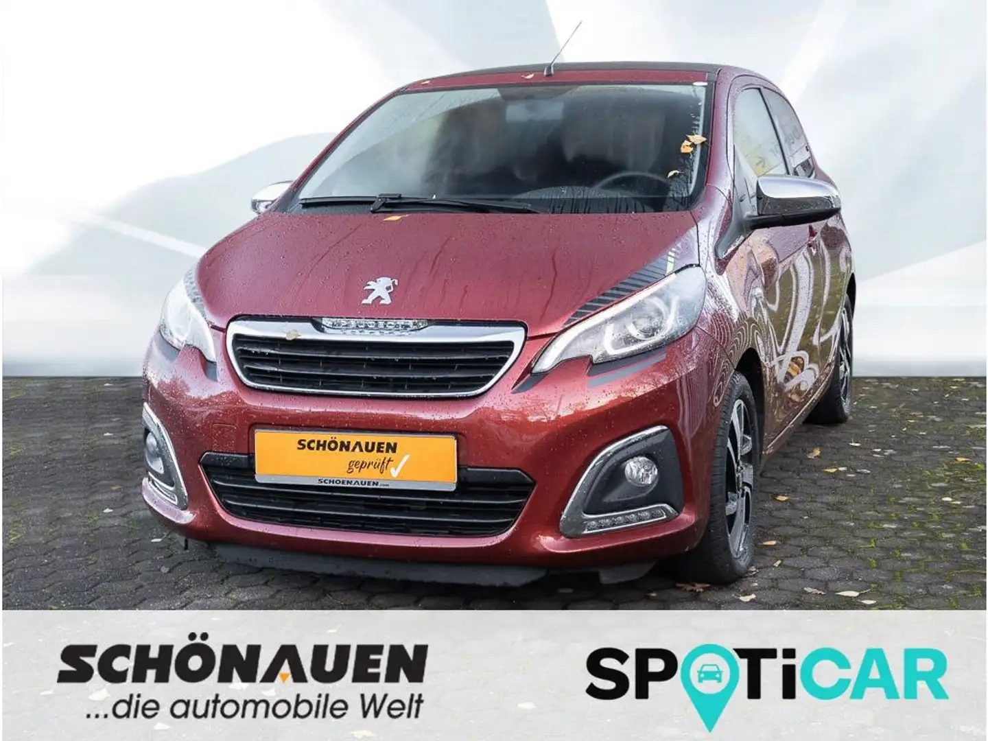 Peugeot 108 Top! Collection +eFH+DAB+SHZ+MET+eFALT+LM+BC+ Rot - 1