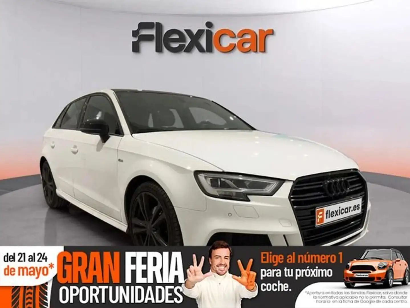 Audi A3 Sportback 2.0TDI S tronic 7 110kW Blanco - 1